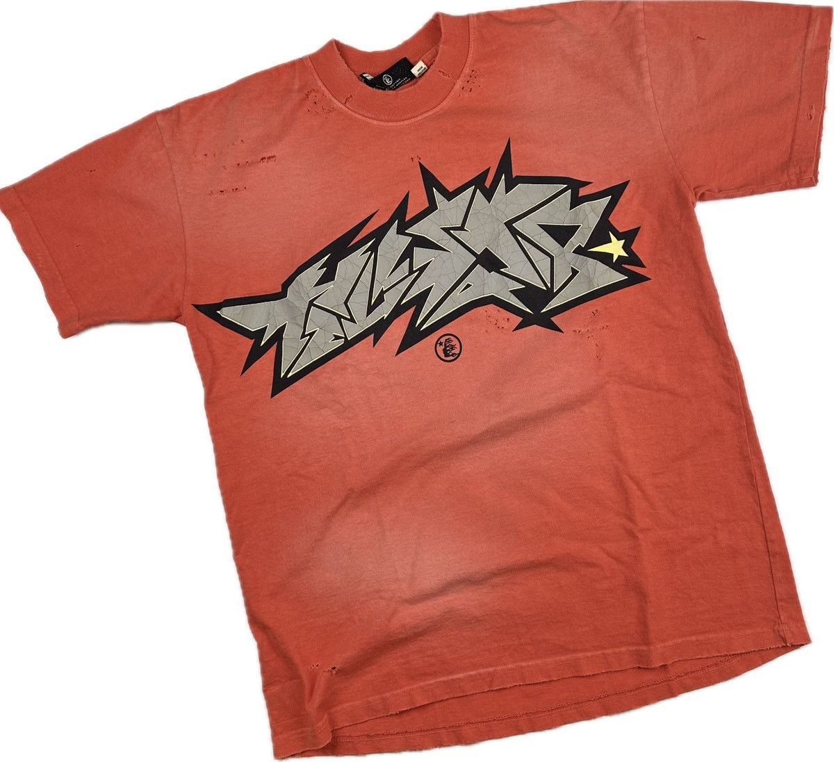 HELLSTAR Hellstar Crack Print T-shirt Size US XS / EU 42 / 0 - 1 Thumbnail