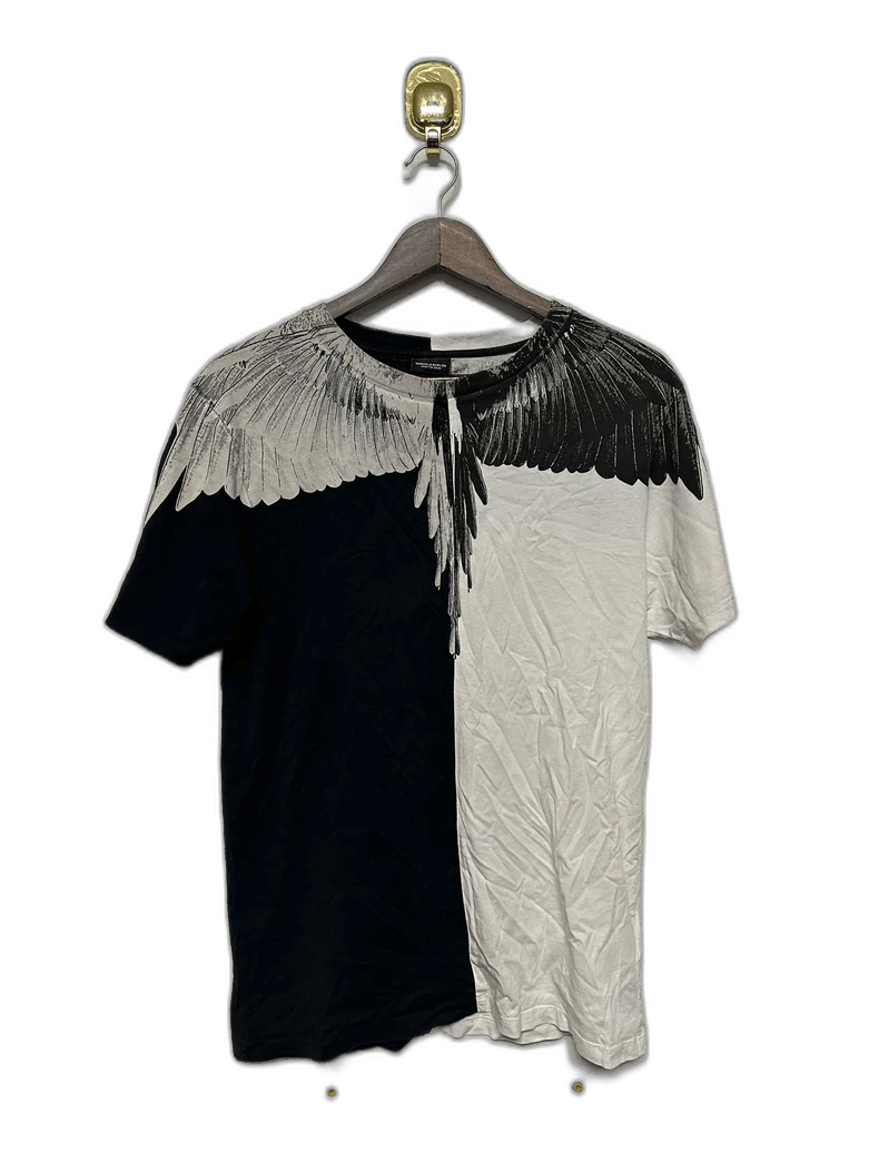 Marcelo Burlon Yin Yang Wing Short Sleeve Tee