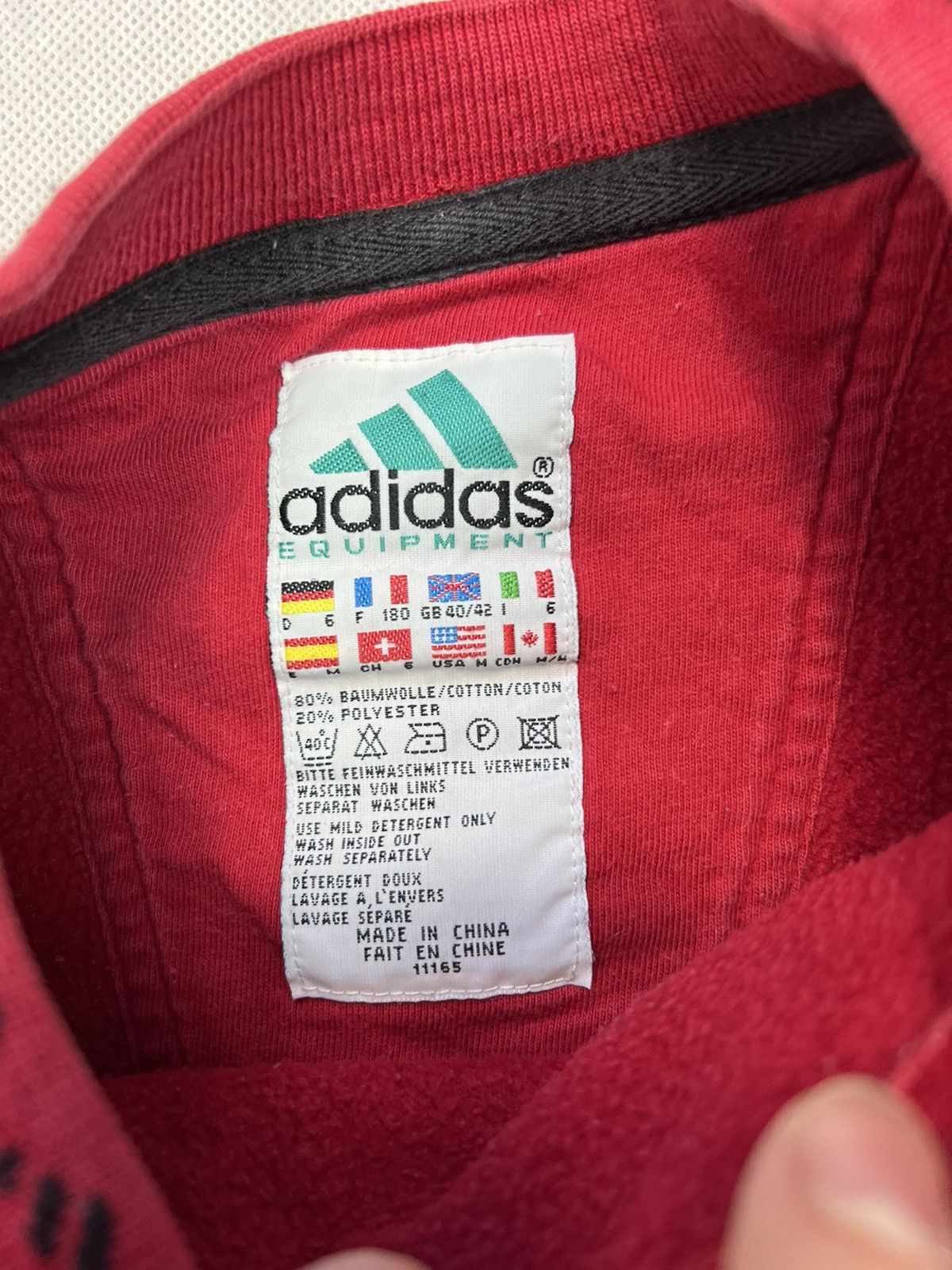 Brand Adidas Logo Adidas A L'envers Sweatshirt Adidas