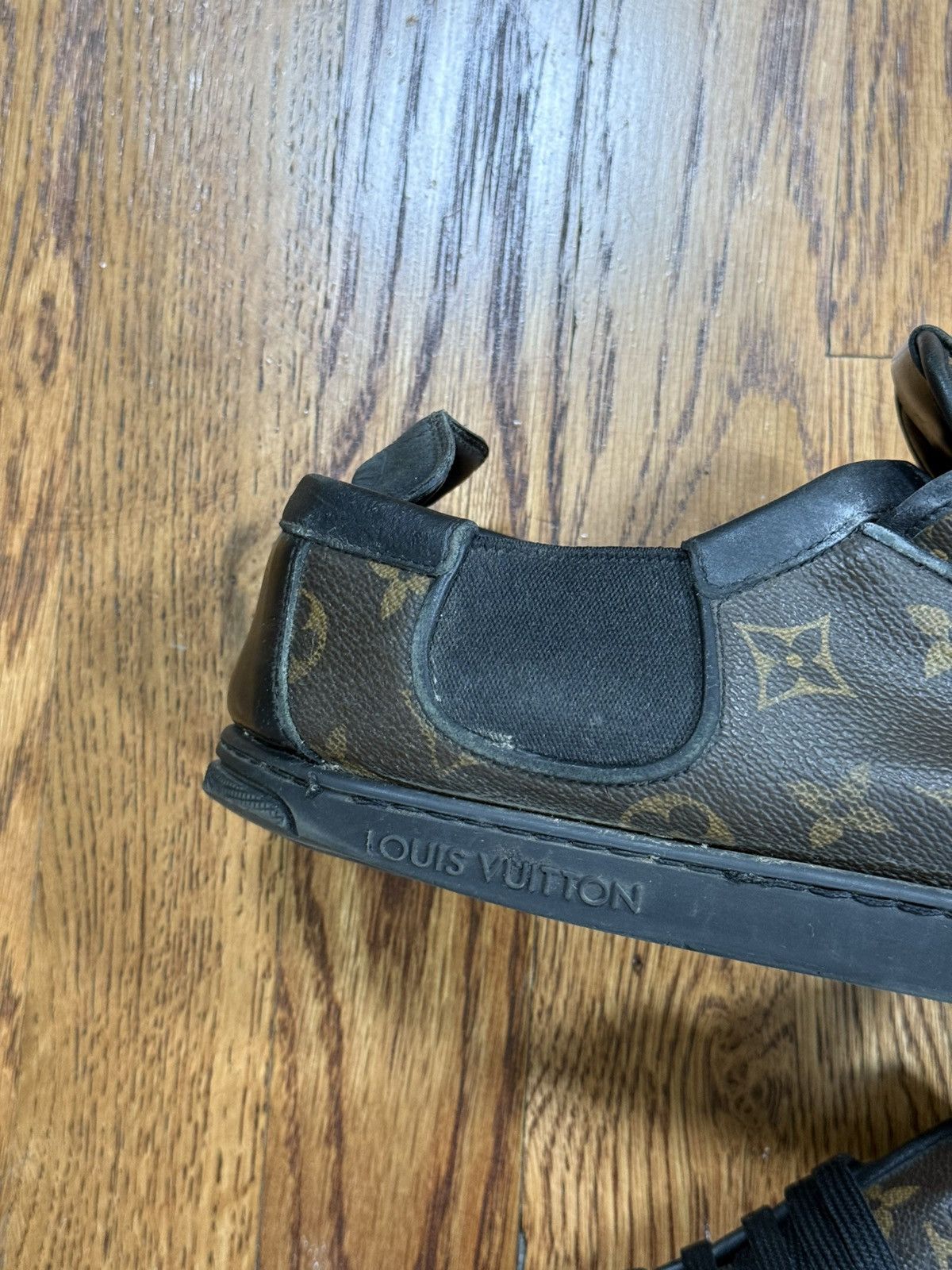 Louis Vuitton Louis Vuitton Calfskin Monogram Slalom Sneakers Leather Size US 9.5 / EU 42-43 - 3 Thumbnail