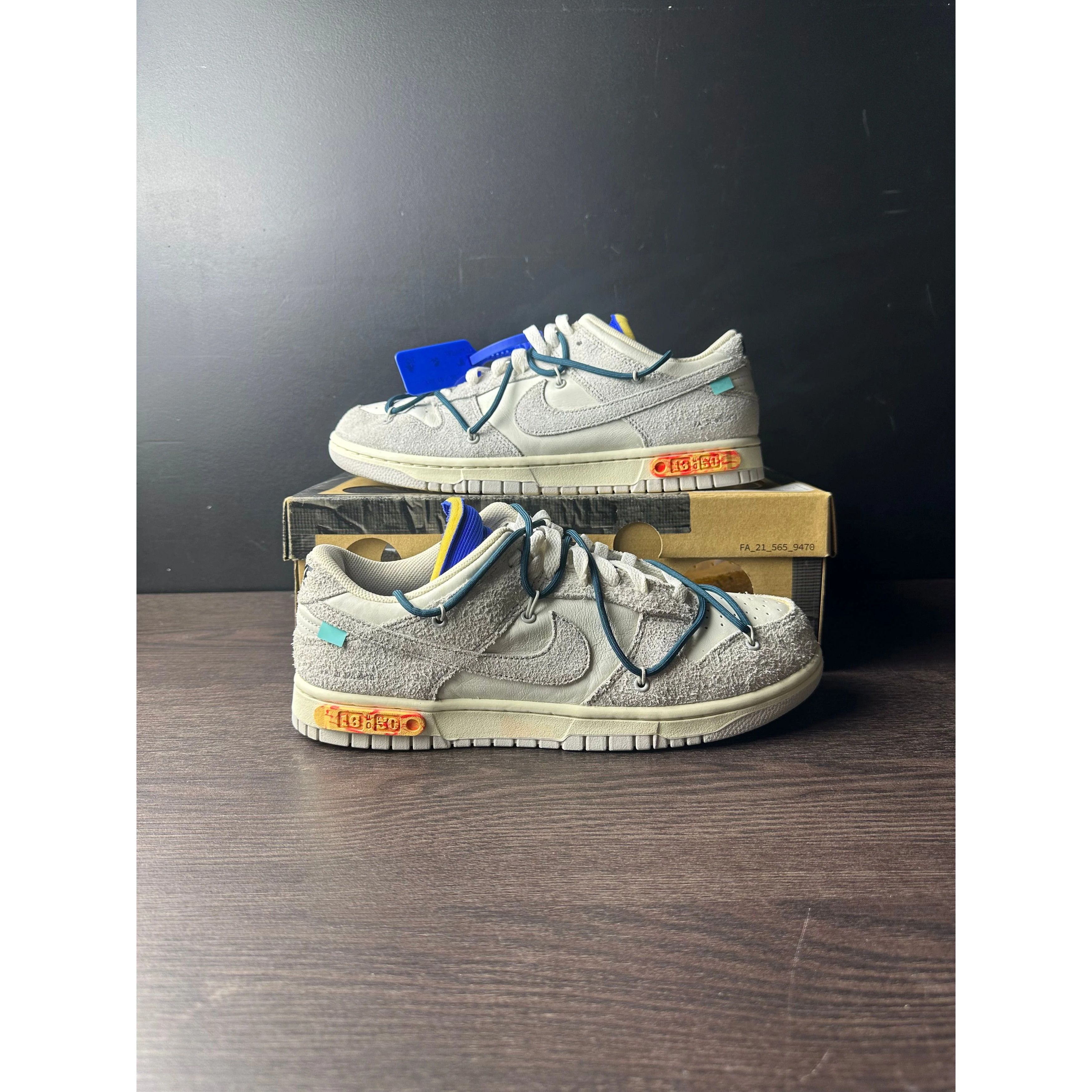 Nike Nike Dunk Low x Off-White "Lot 16" **PRE-OWNED** - 10.5M Size US 10.5 / EU 43-44 - 1 Thumbnail