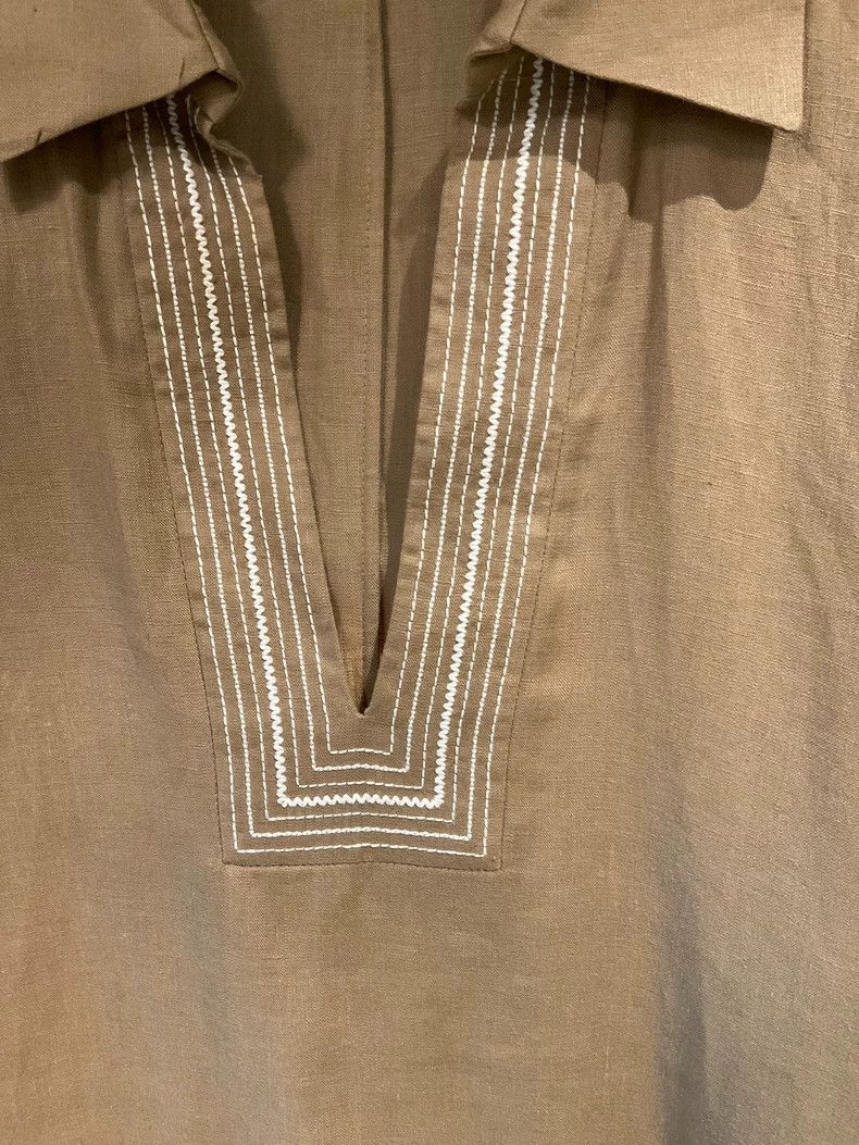 Loro Piana LORO PIANA Lao Qian's linen dress Size XS / US 0-2 / IT 36-38 - 5 Thumbnail