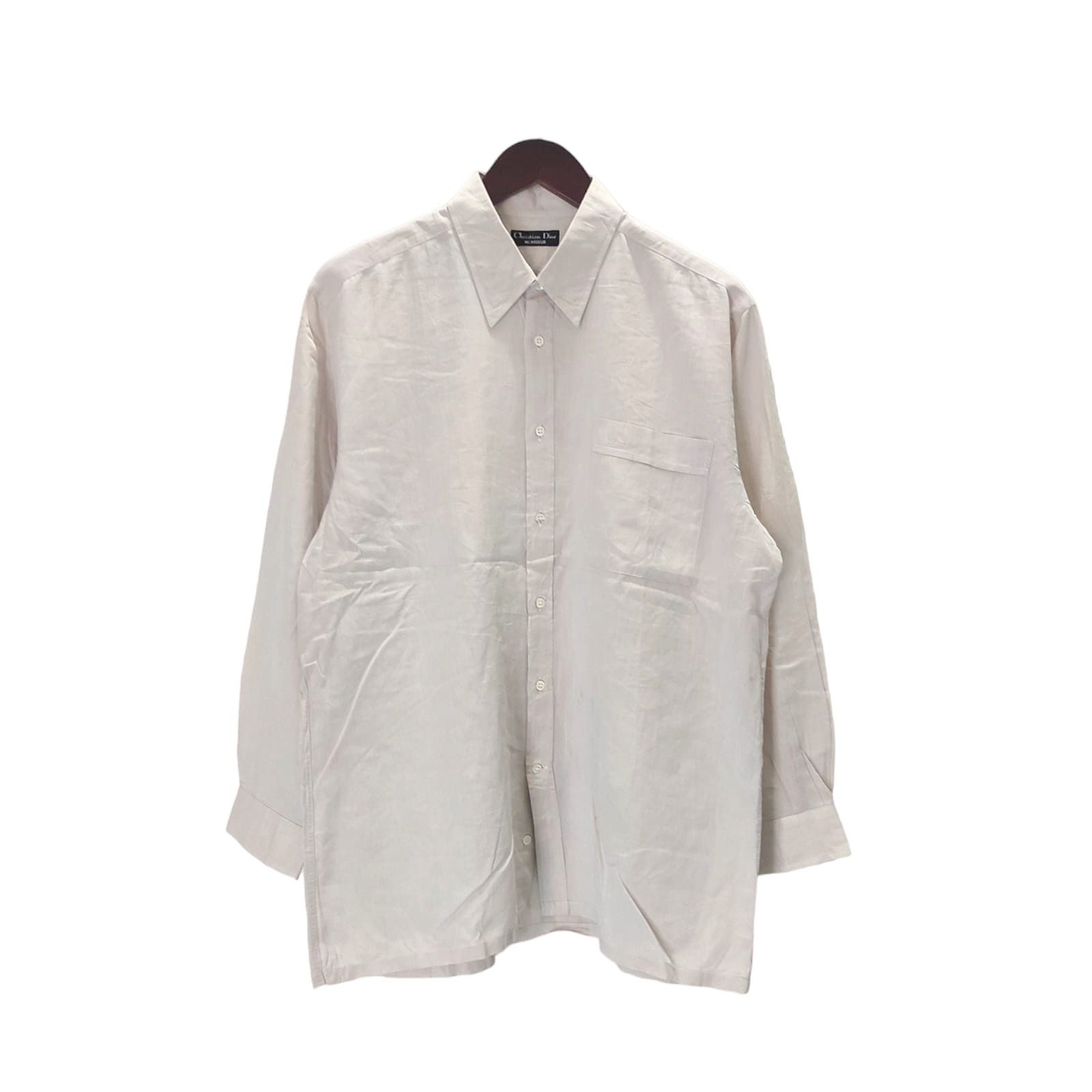 Christian Dior Monsieur Christian Dior Monsieur Shirt Button Up Size US L / EU 52-54 / 3 - 1 Thumbnail
