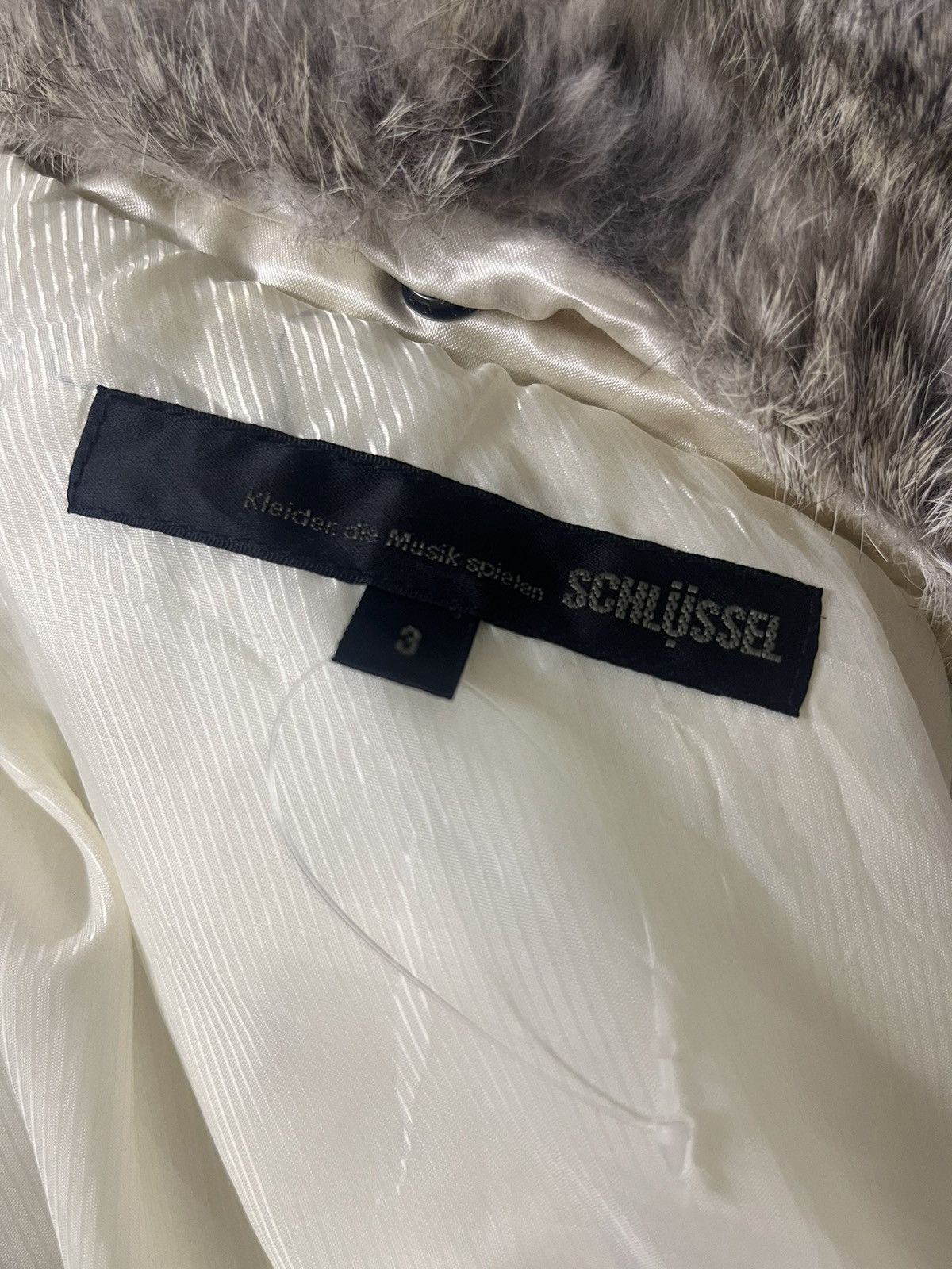 Schlussel 2000s Schlussel Avant-Garde Fur Puffer Jacket Size US L / EU 52-54 / 3 - 7 Thumbnail