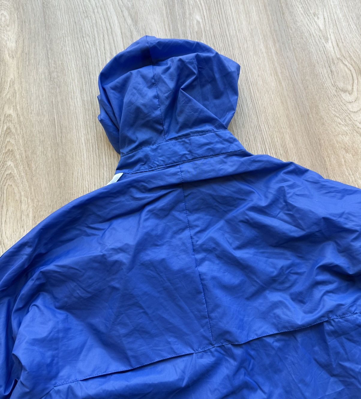 Adidas Vintage 70-80s Adidas Ventex Blue Windbreaker Track Jacket Size US M / EU 48-50 / 2 - 13 Thumbnail