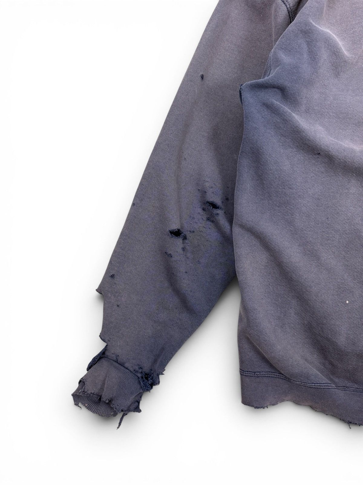 Vintage Vintage Thrashed Faded Distressed Hoodie Size US L / EU 52-54 / 3 - 7 Thumbnail