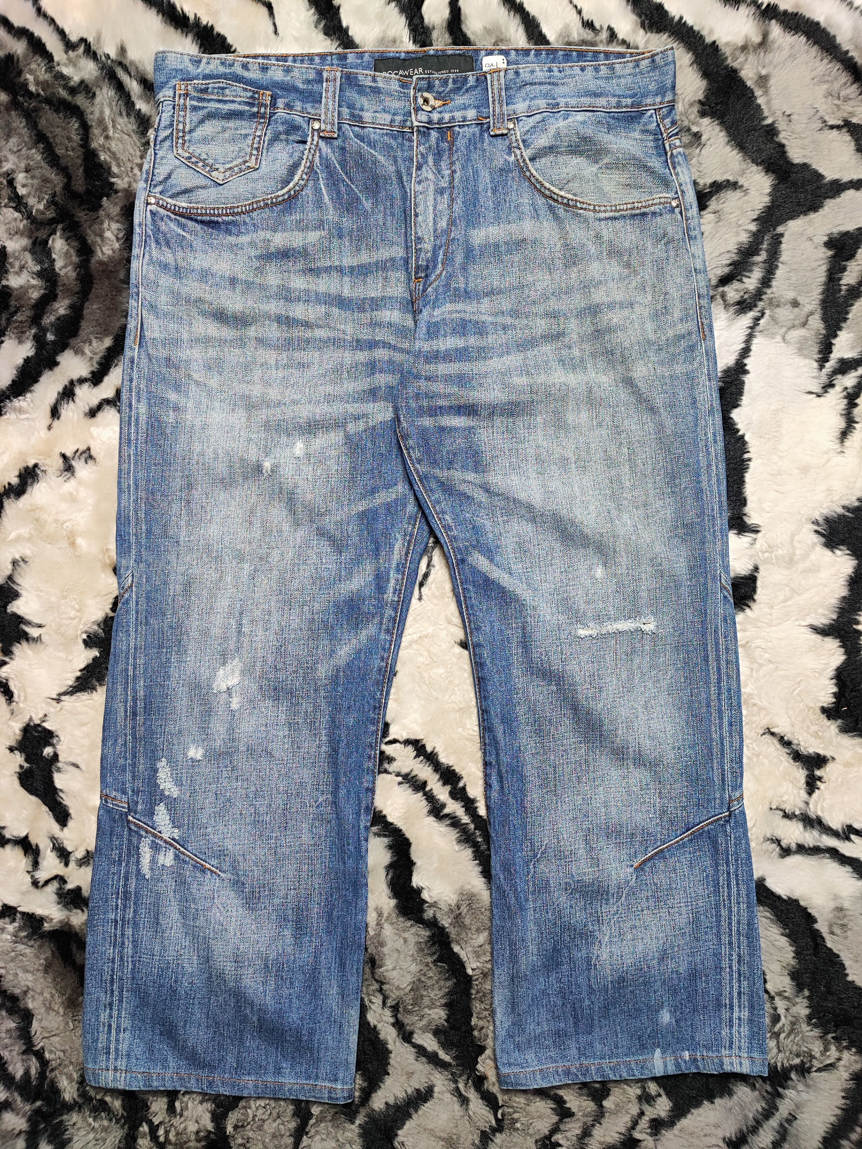 Rocawear Crazy Vintage Y2K Rocawear Baggy Jeans Size US 38 / EU 54 - 2 Thumbnail