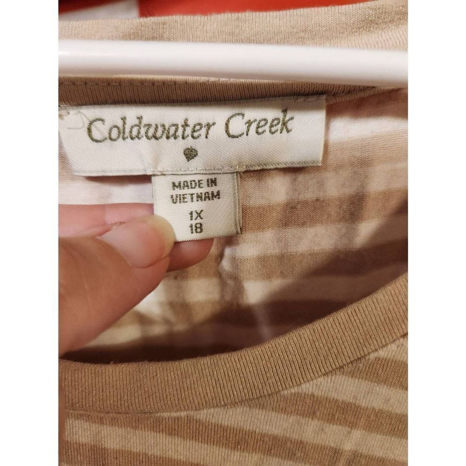 Coldwater Creek Coldwater creek 1X beige top short sleeve Size XL / US 12-14 / IT 48-50 - 8 Thumbnail