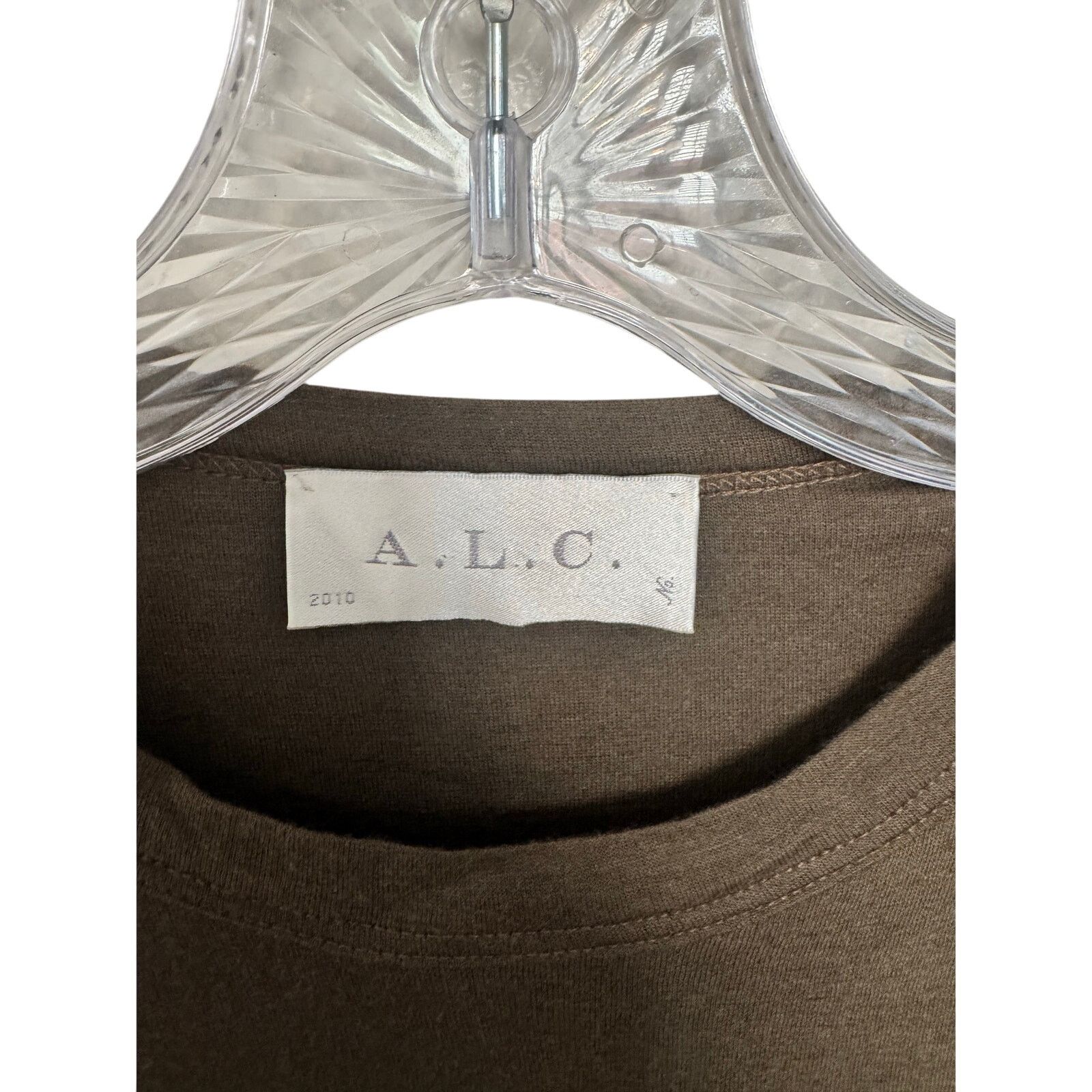 A.L.C. A.L.C Ruched Olive Green Shirt Dress Size XS Size XS / US 0-2 / IT 36-38 - 7 Thumbnail