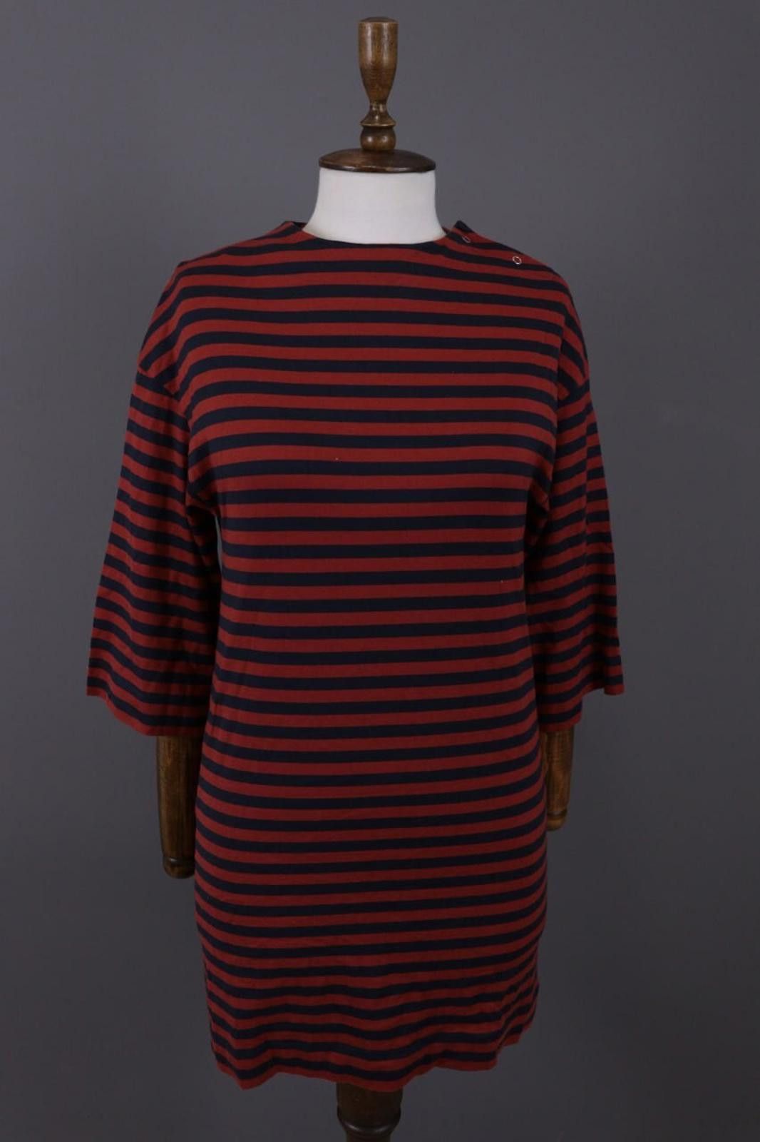 Marimekko Marimekko Tashia Multicolor Stripe Knit Sweater Dress Size S Size S / US 4 / IT 40 - 1 Thumbnail