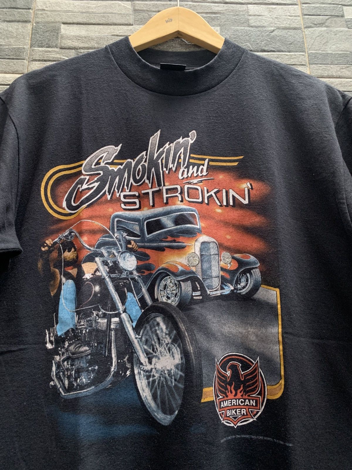 Other Vintage 3D Emblem Smokin' and Strokin' Size US L / EU 52-54 / 3 - 1 Thumbnail