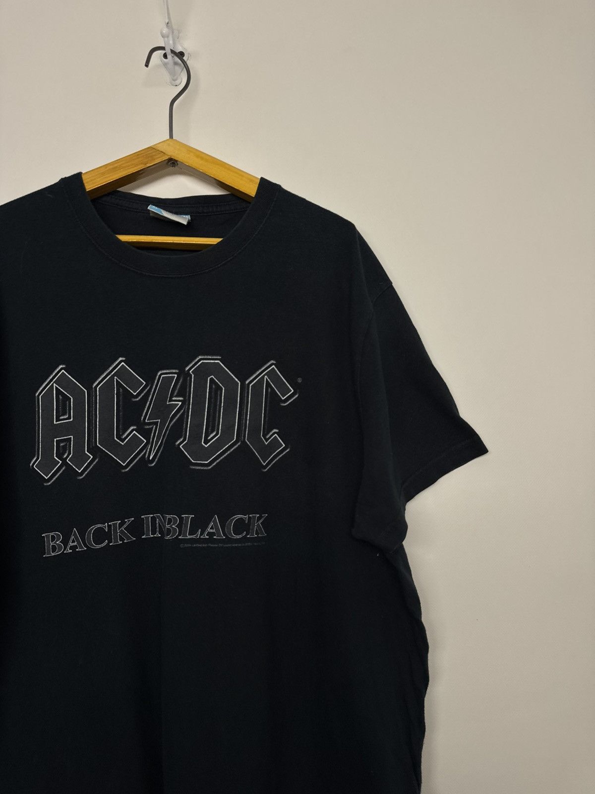 AC/DC Vintage ACDC ROCK BAND BACK In BLACK 00’’s Size US XL / EU 56 / 4 - 4 Thumbnail