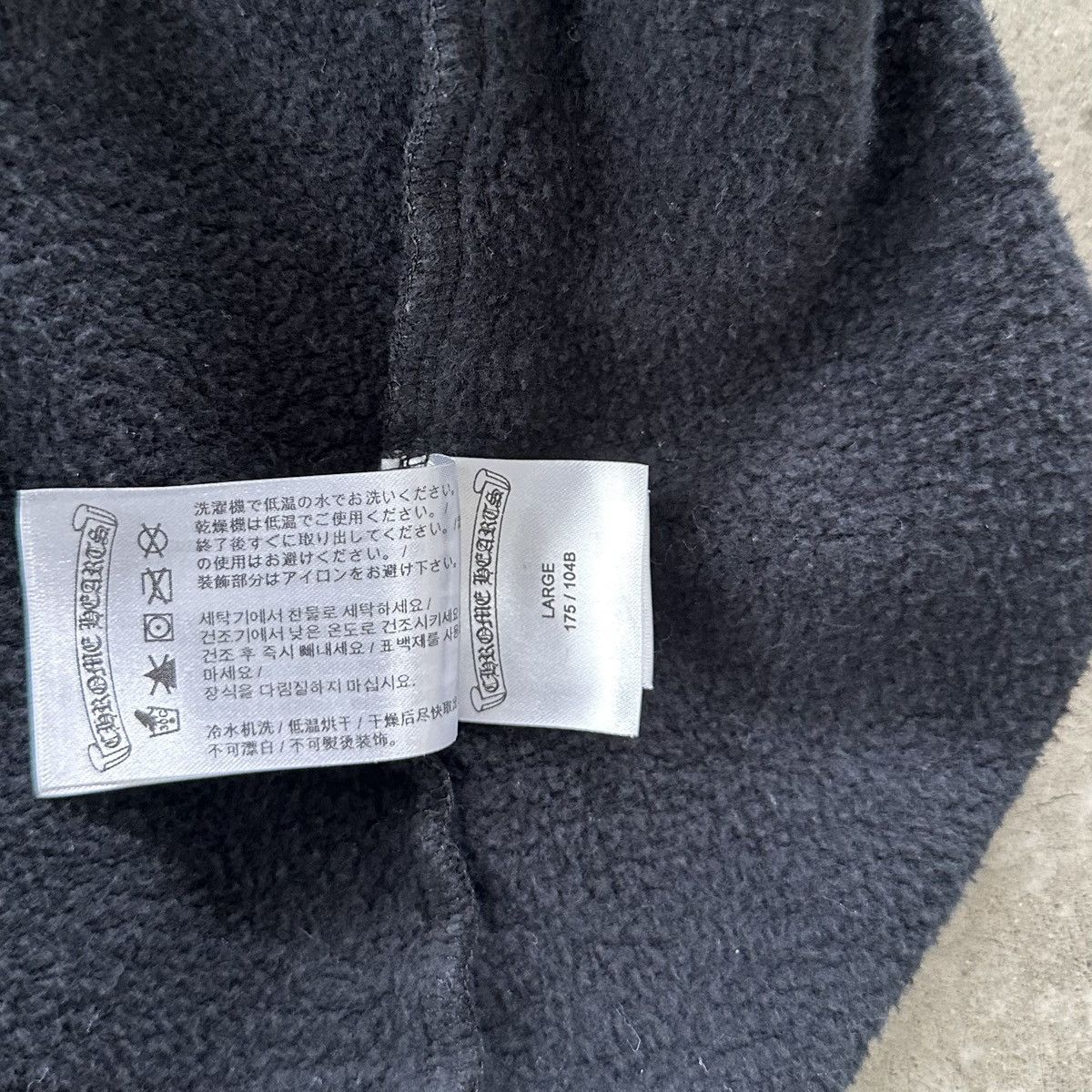 Chrome Hearts black & baby blue chrome hearts hoodie Size US L / EU 52-54 / 3 - 7 Thumbnail