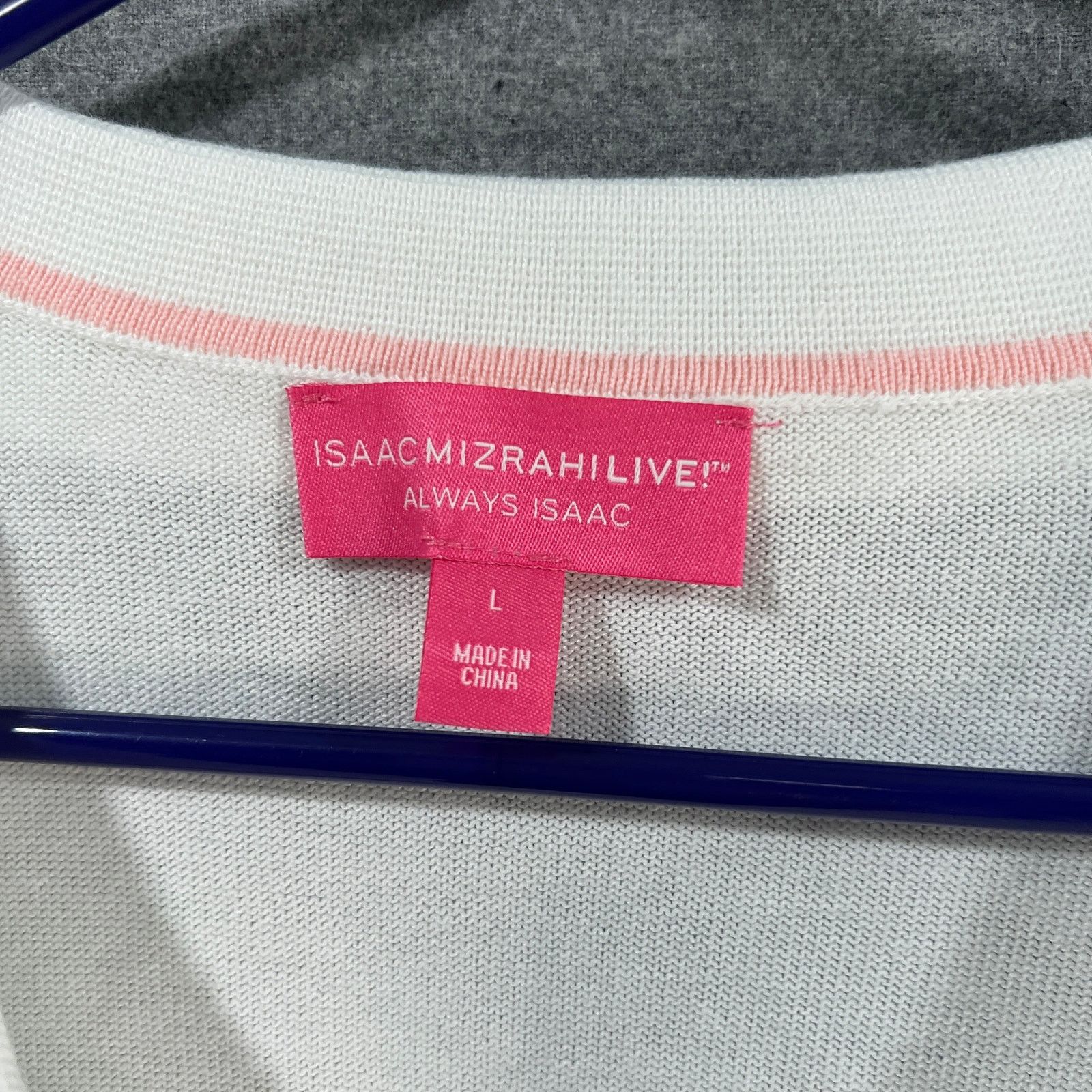 Isaac Mizrahi Isaac Mizrahi Live! Collared Sweater Cardigan Cardi Size L / US 10 / IT 46 - 3 Thumbnail