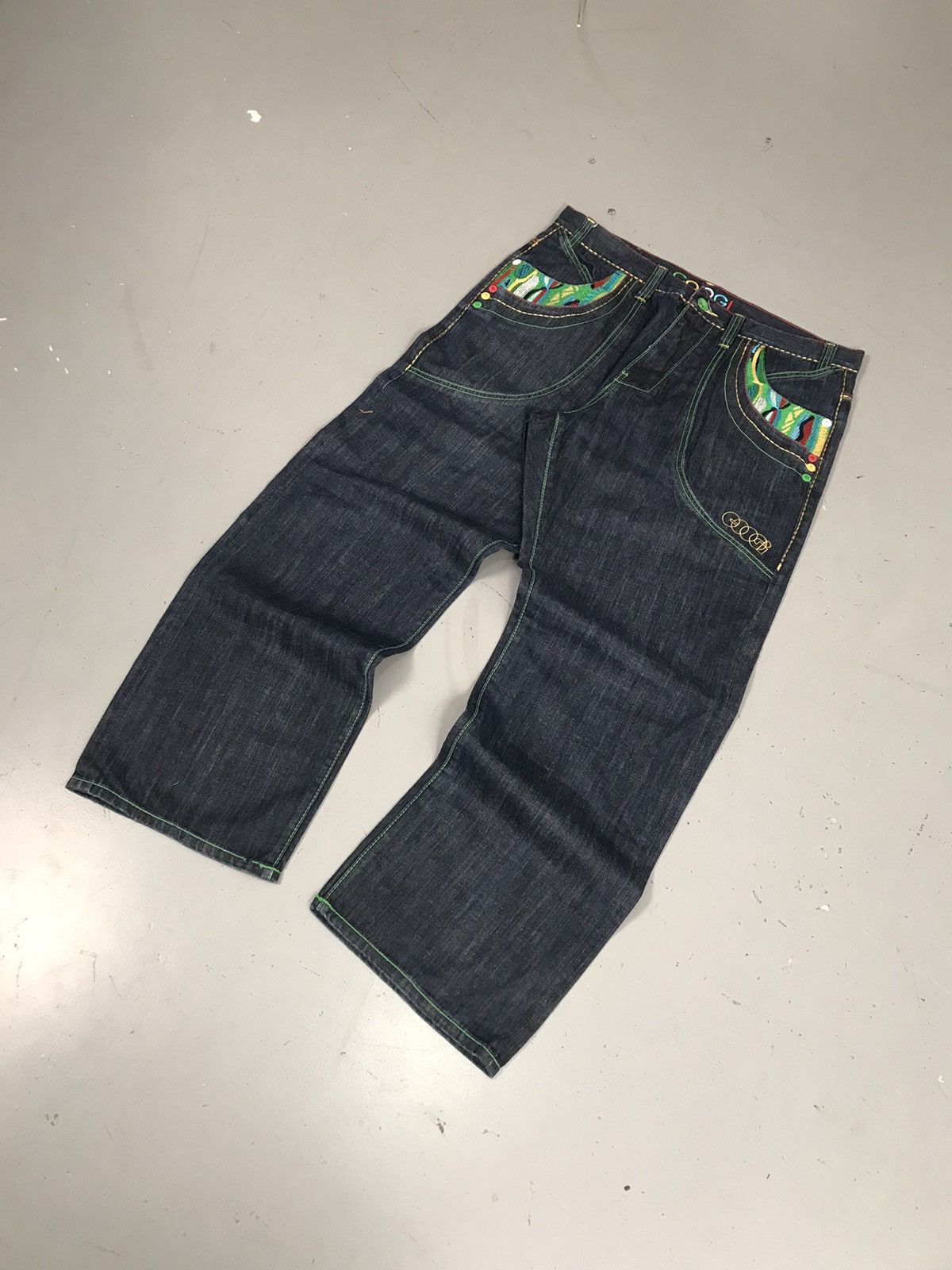 Coogi × Vintage Crazy Coogi Embroidered Denim Size US 40 / EU 56 - 4 Thumbnail