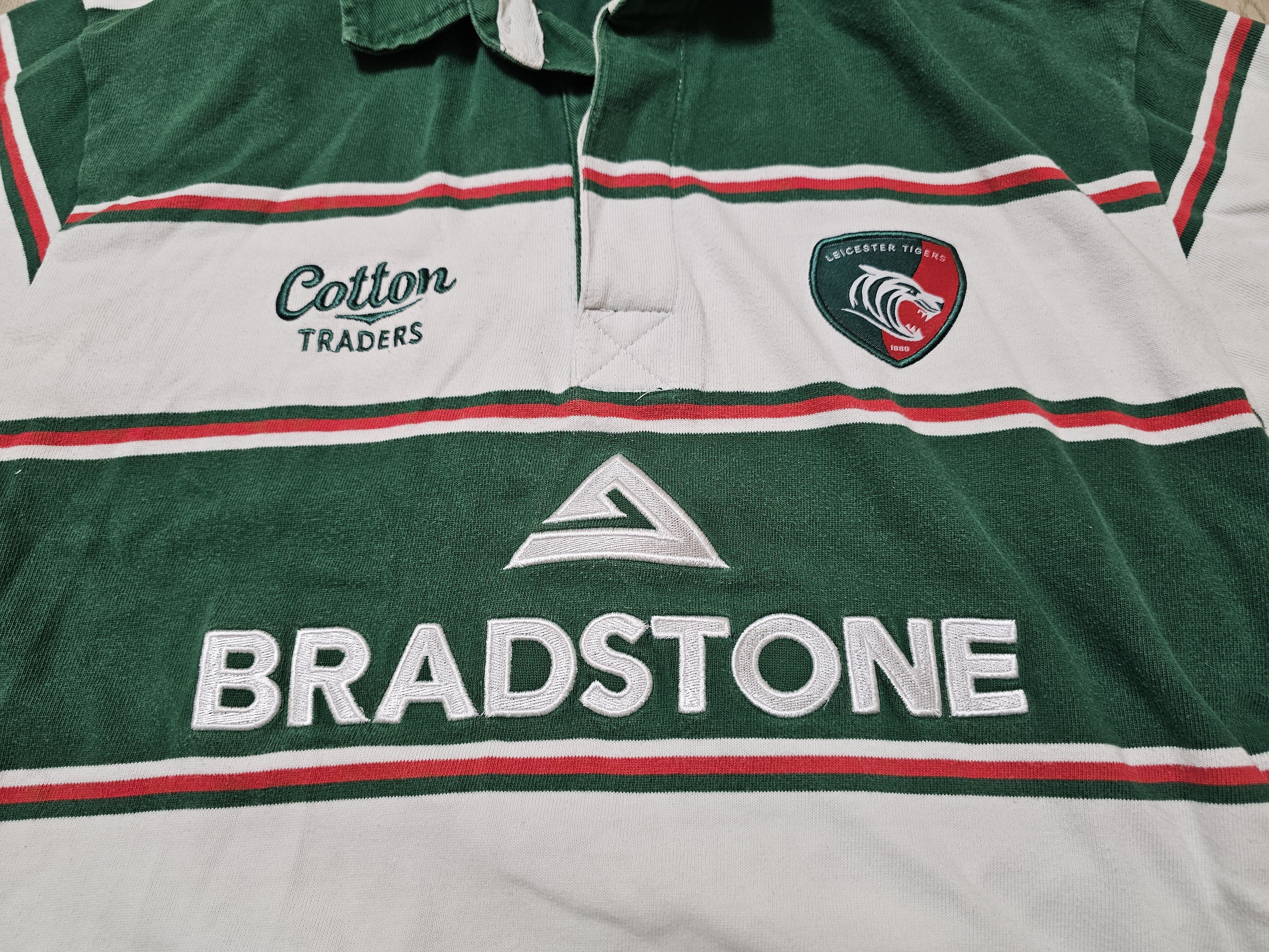 Cotton Traders LEICESTER TIGERS VINTAGE RUGBY JERSEY 2007 ENGLAND RUGBY Size US L / EU 52-54 / 3 - 3 Thumbnail