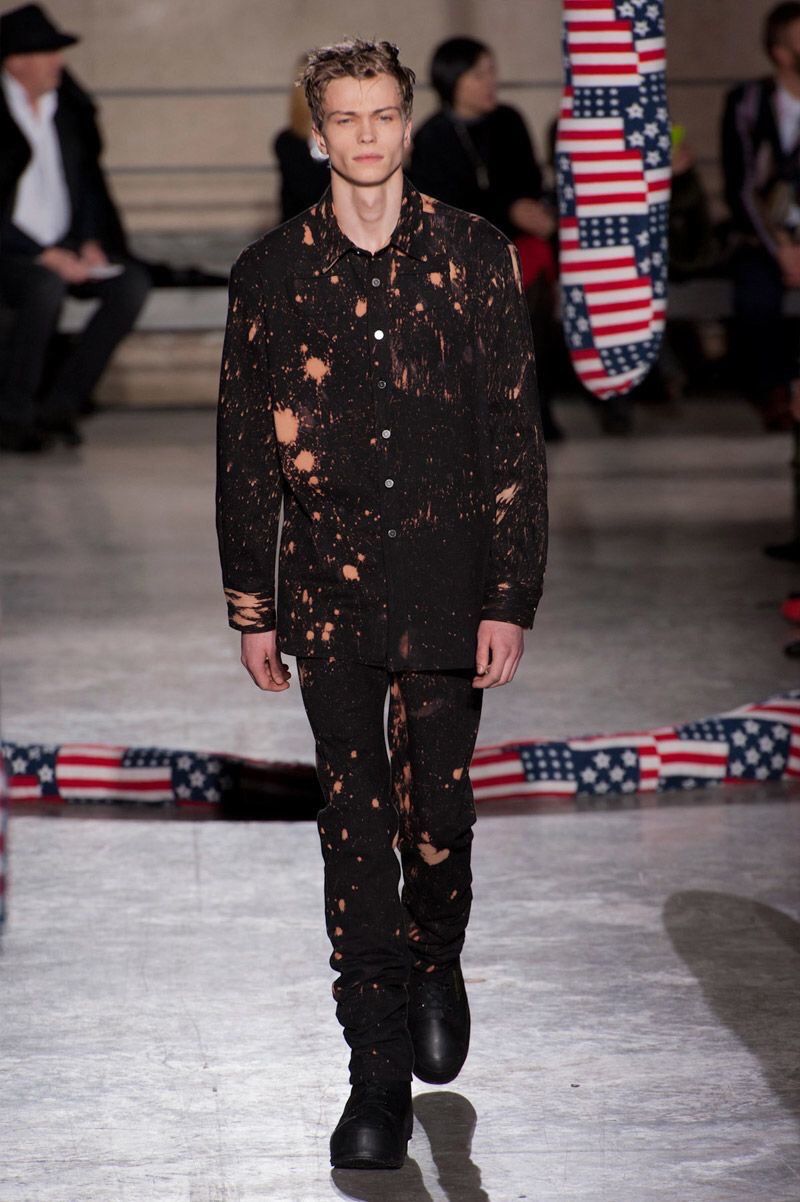 Raf Simons × Sterling Ruby AW14 RAF SIMONS STERLING RUBY TWO POCKET SHIRT Size US S / EU 44-46 / 1 - 11 Thumbnail
