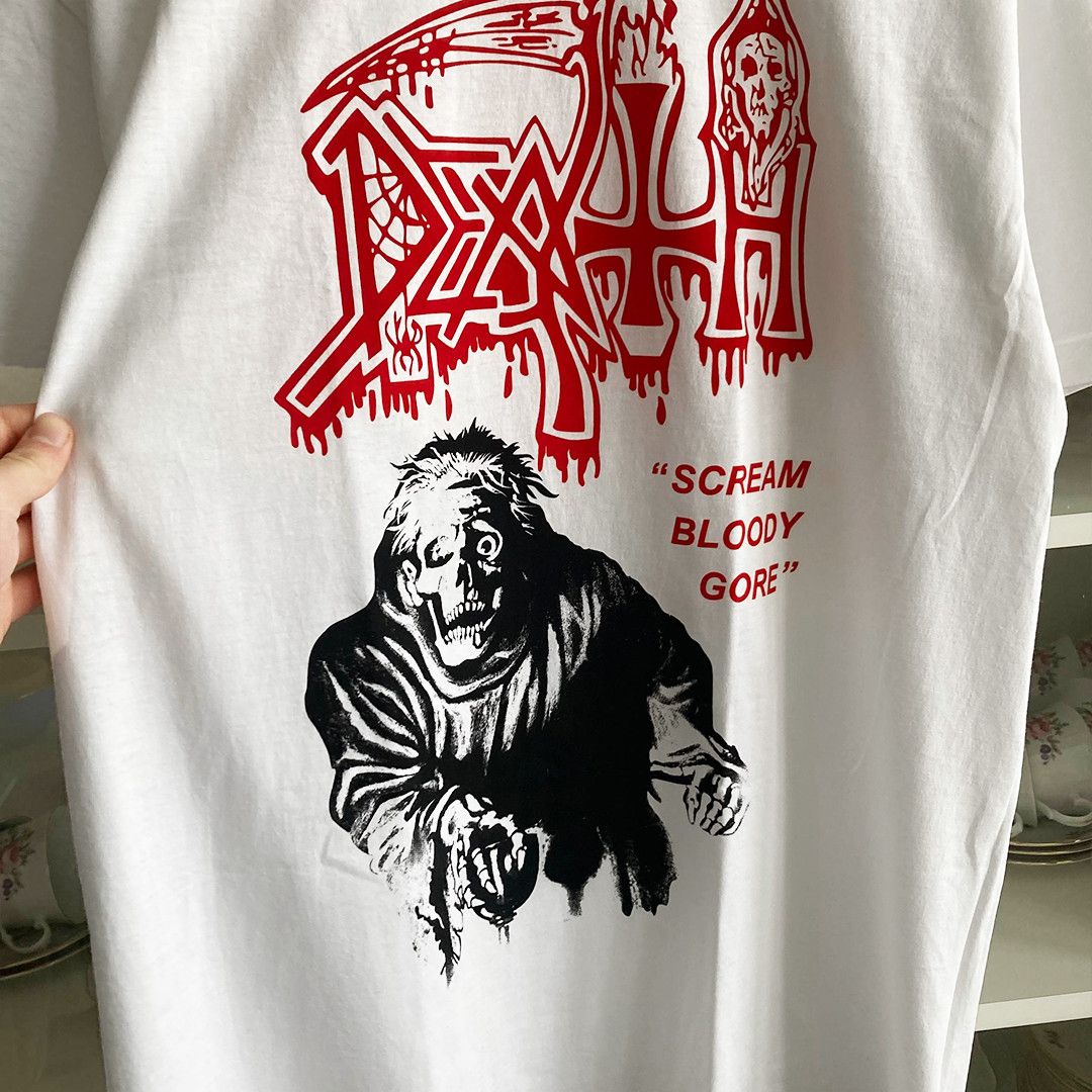 Band Tees T-shirt Death - Scream Bloody Gore - death metal band Size US L / EU 52-54 / 3 - 4 Thumbnail