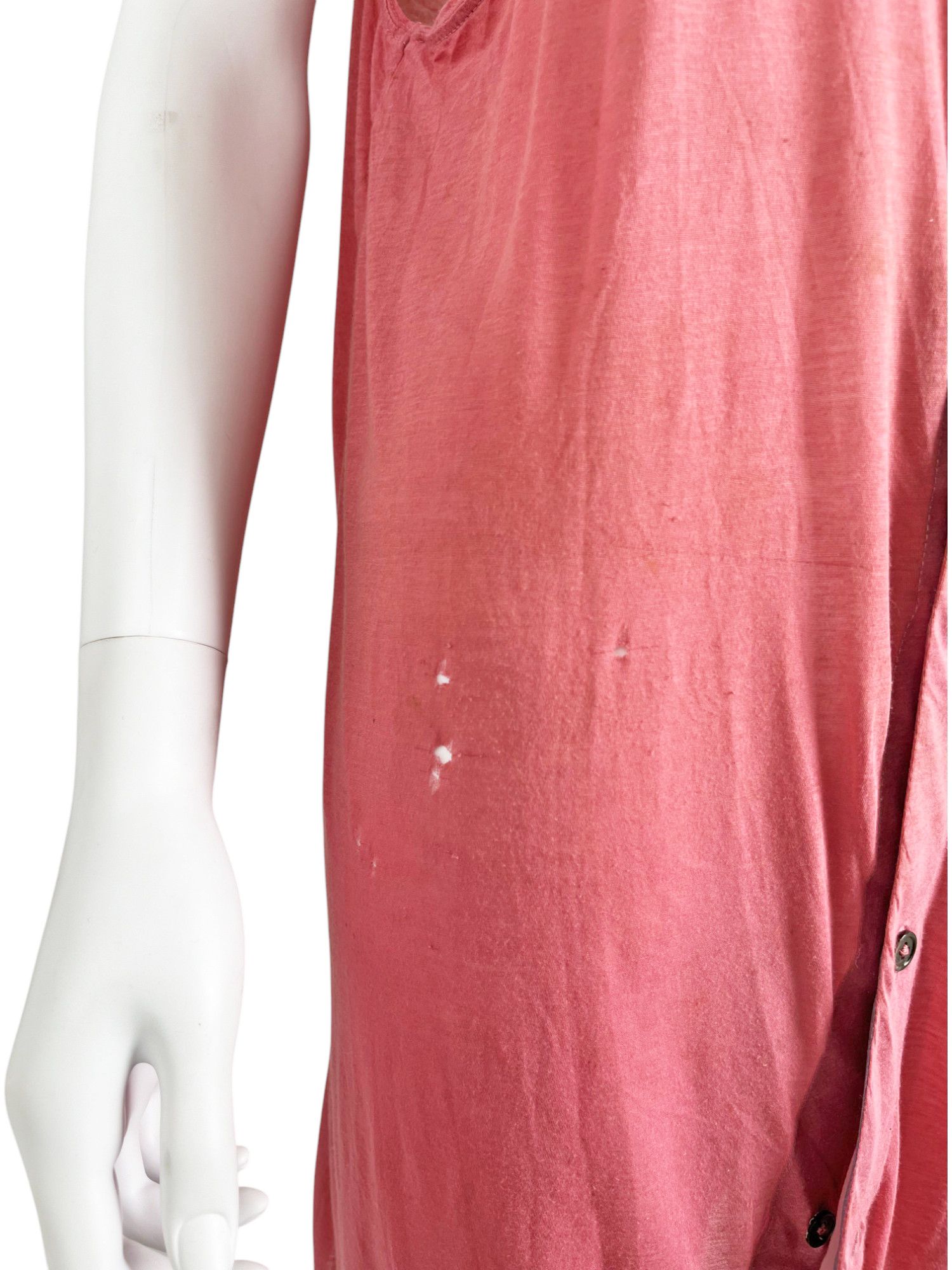 Ann Demeulemeester by Sebastien Meunier Button Up Pink Long Top Size S / US 4 / IT 40 - 6 Thumbnail