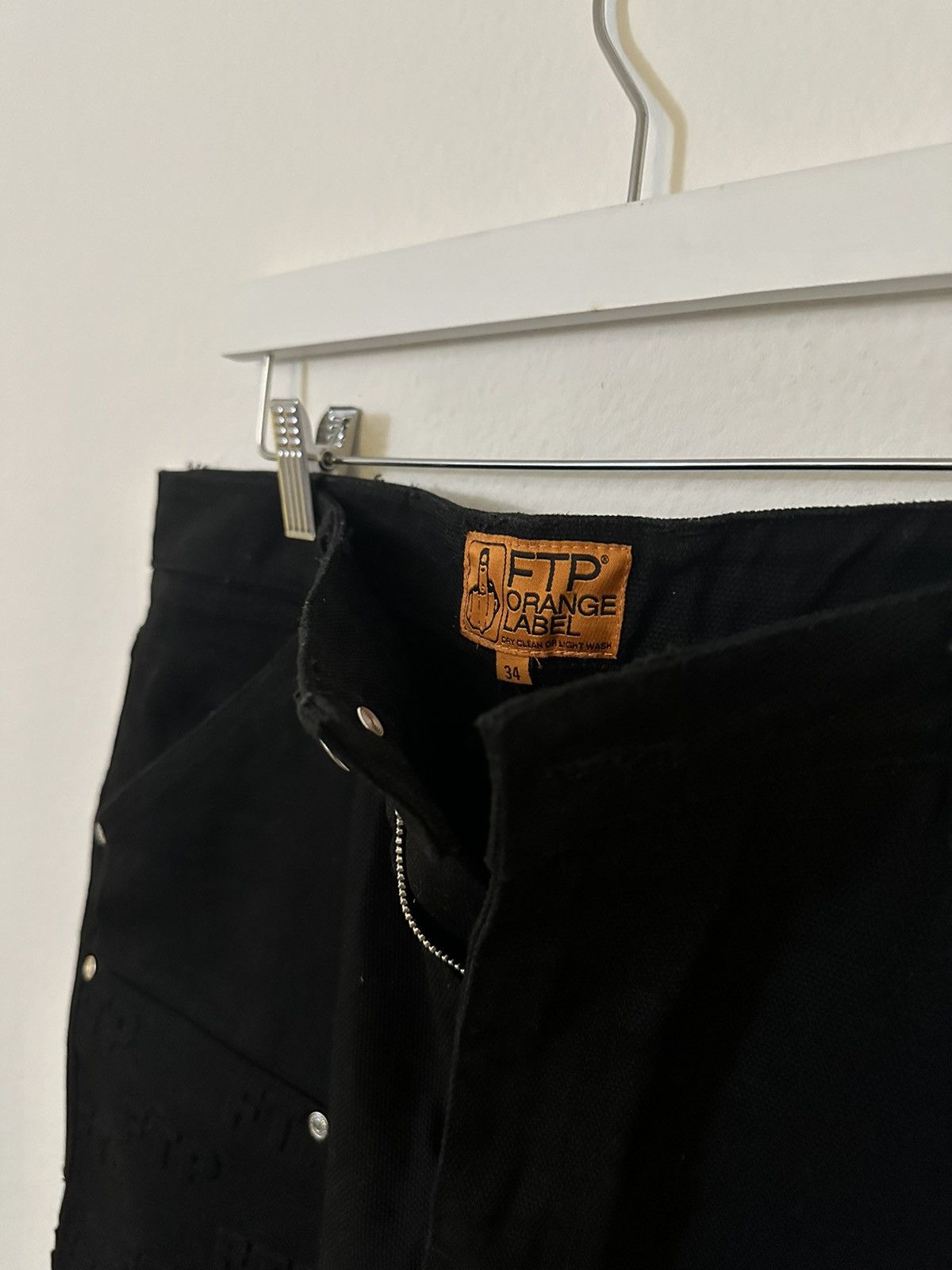 Fuck The Population FTP Double knee work pants Size US 34 / EU 50 - 7 Thumbnail