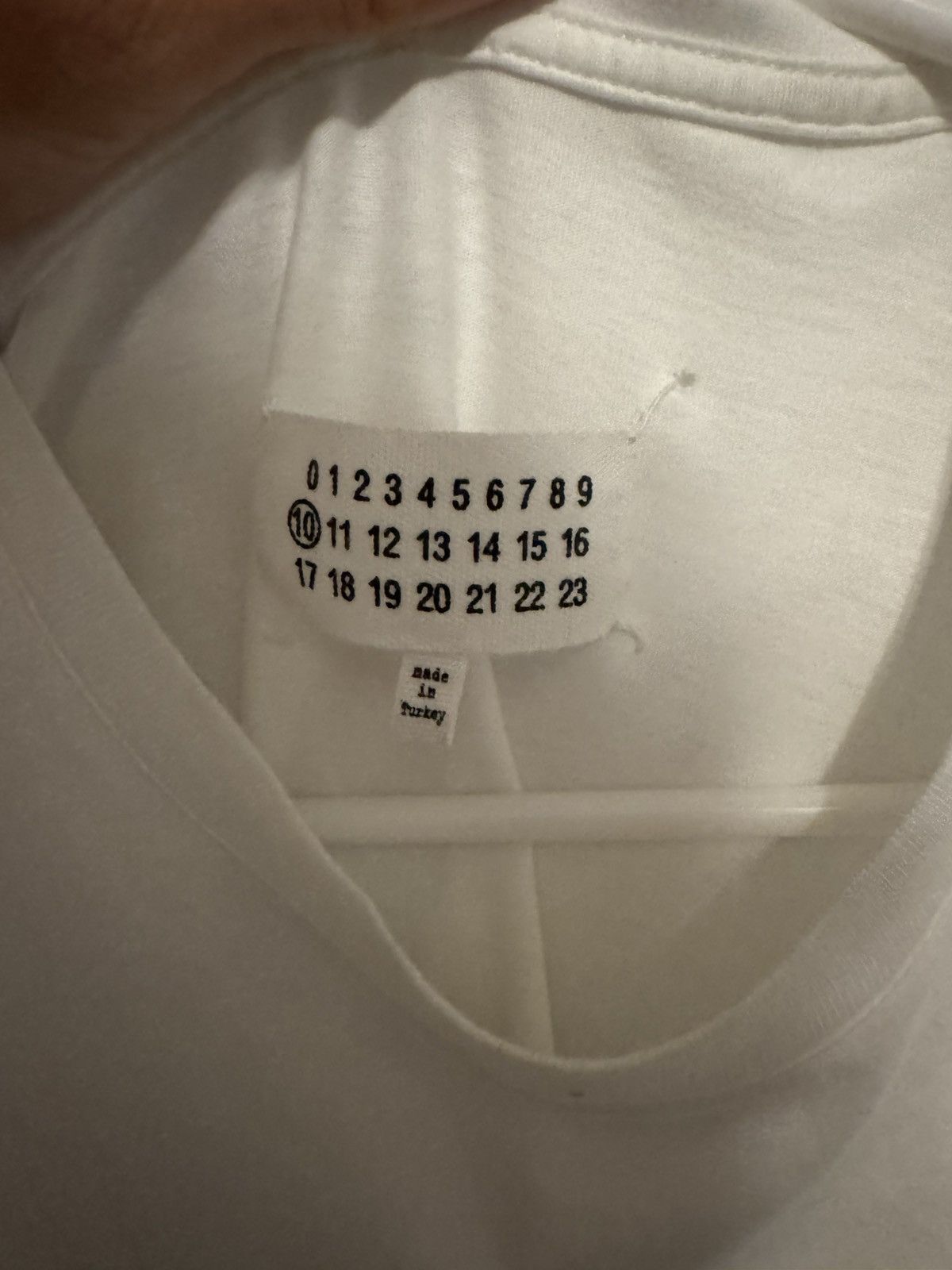 Maison Margiela Masion Margiela White T-shirt Size US S / EU 44-46 / 1 - 2 Thumbnail