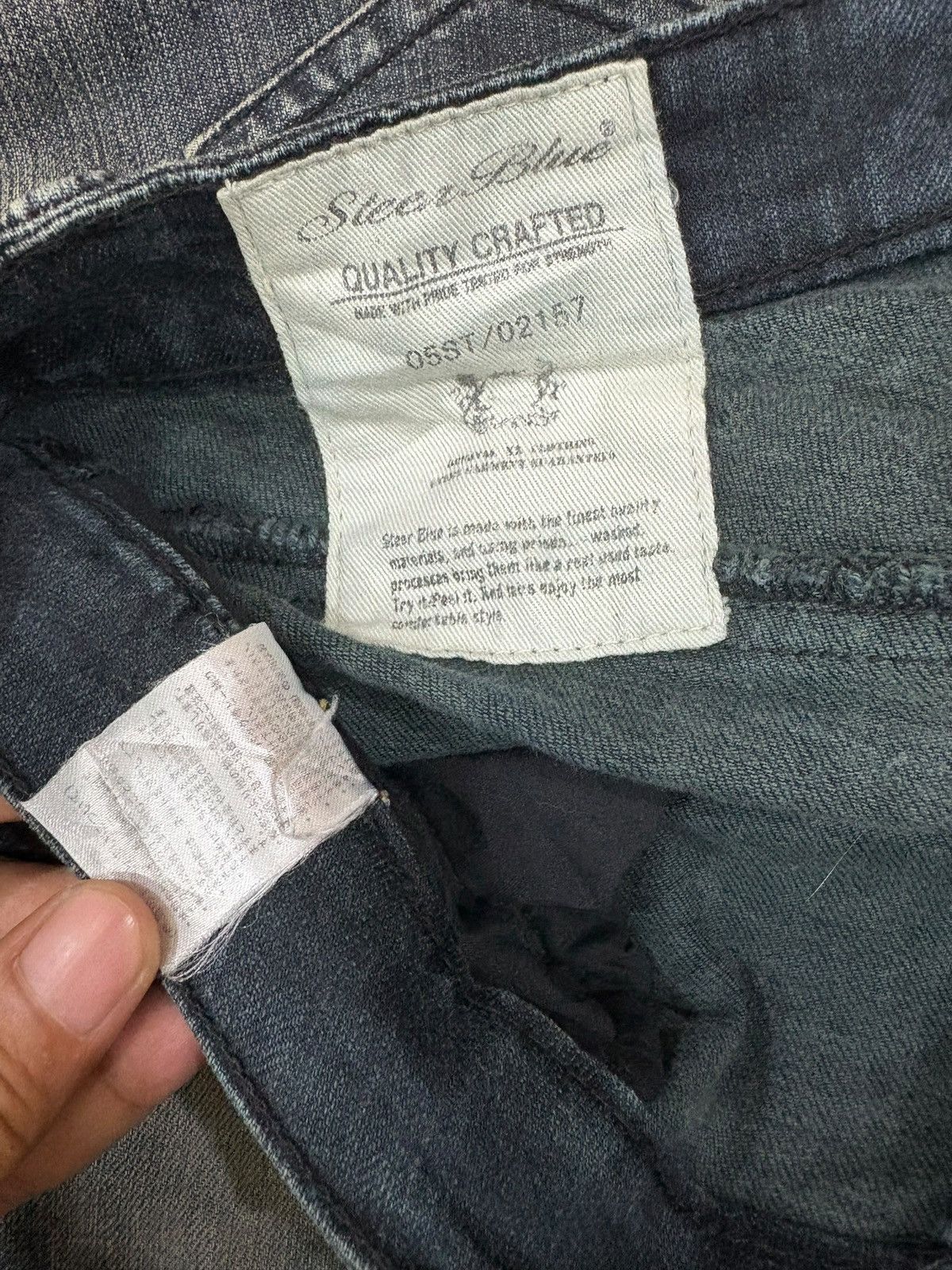 Japanese Brand Vintage Japanese Brand Mud Wash Distressed Jeans Size US 32 / EU 48 - 11 Thumbnail