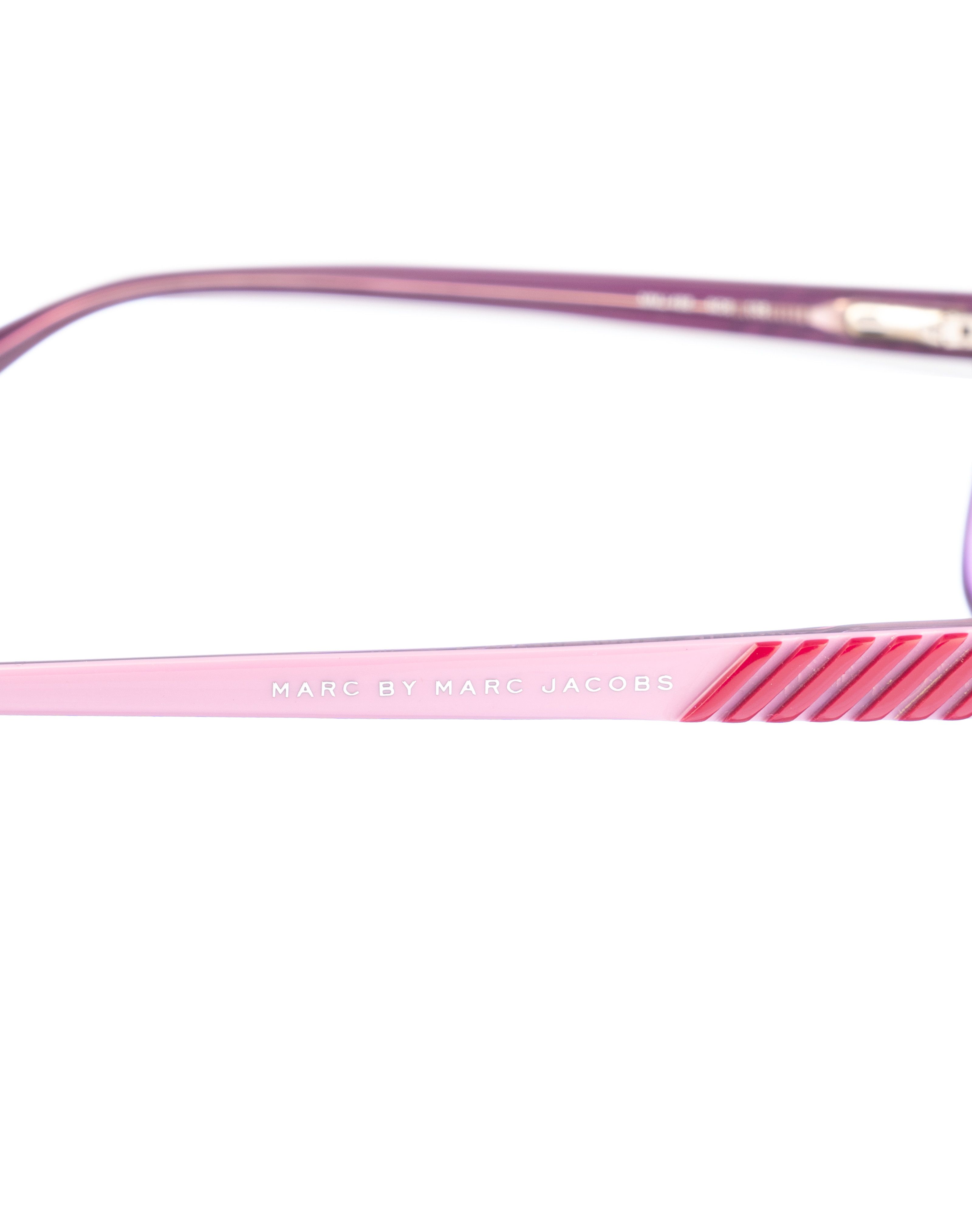 Marc by Marc Jacobs Marc by Marc Jacobs 00s Purple Pink Classic Glasses Size ONE SIZE - 3 Thumbnail