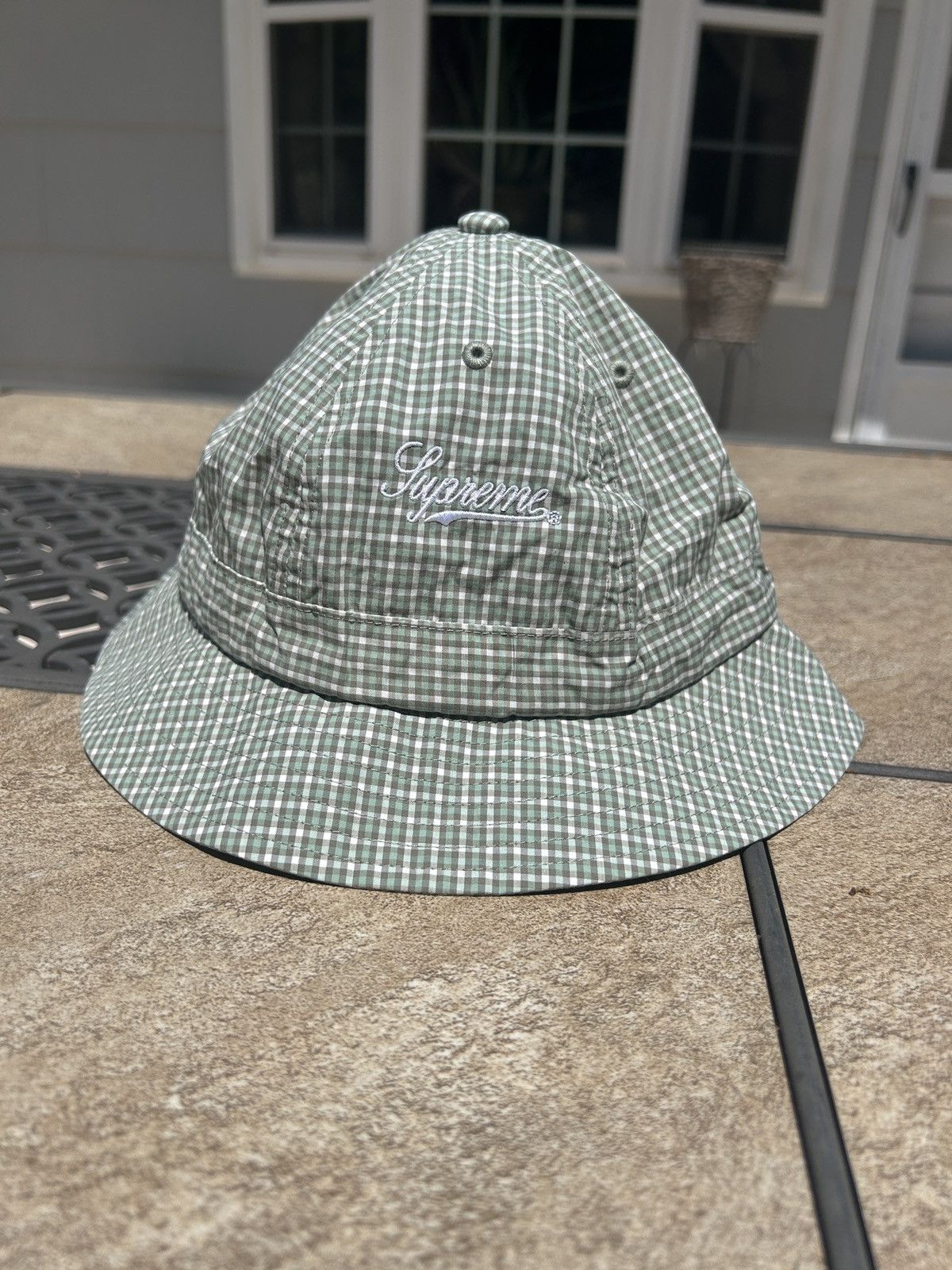 Supreme *NEW* SUPREME PLAID CRUSHER (SMALL/MEDIUM) Size ONE SIZE - 1 Thumbnail