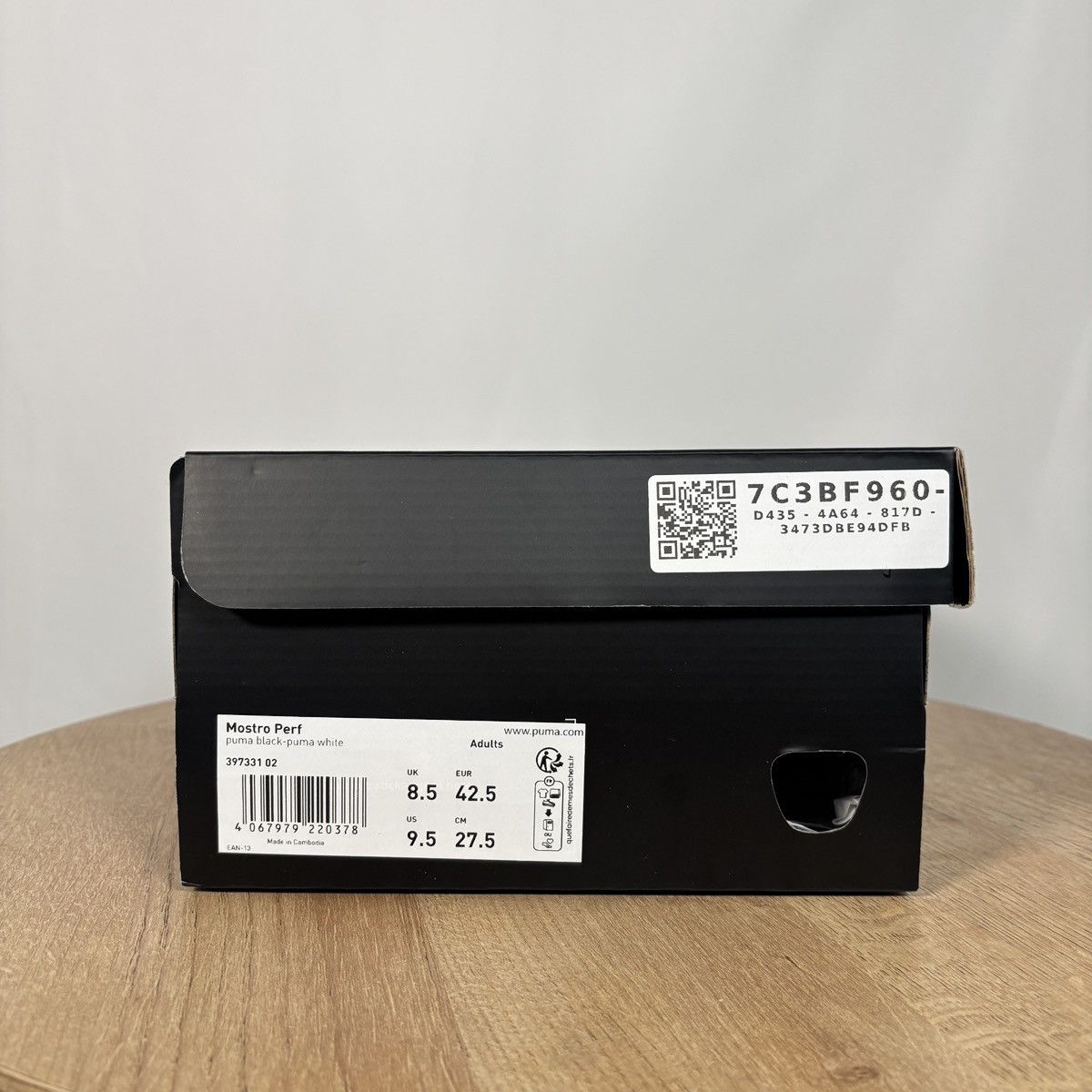 Puma Puma Mostro Black & White Used 9.5M Size US 9.5 / EU 42-43 - 2 Thumbnail