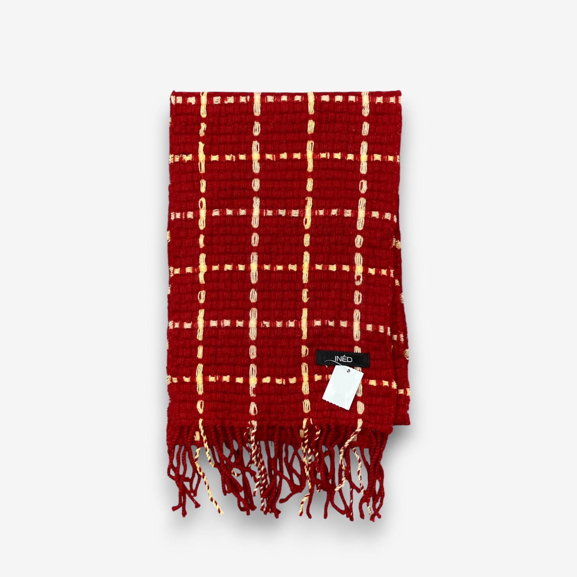 Yohji Yamamoto Vintage Ined Scarf Yohji Yamamoto Muffler Wool Scarves Size ONE SIZE - 3 Thumbnail