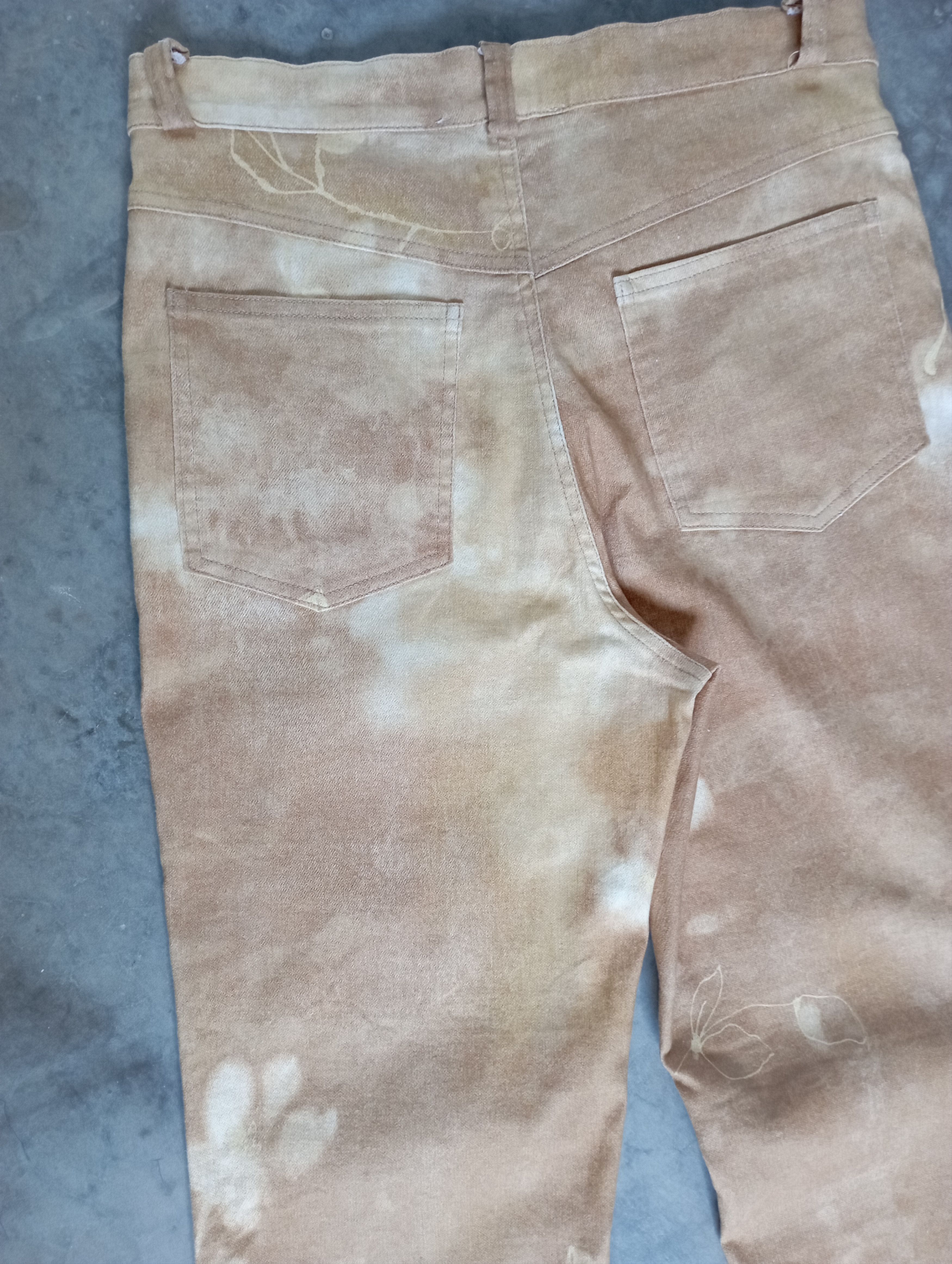 Le Grande Bleu (L.G.B.) Flare Jeans Made In Italy No Kaoi Mud Bootcut Jeans Size US 28 / EU 44 - 14 Thumbnail