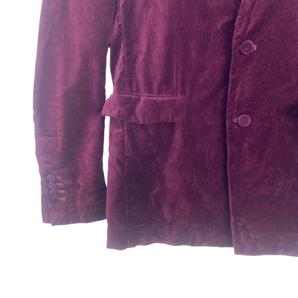 Levi's × Velvet Levi’s Black Velvet Maroon Stylish Jacket Size US S / EU 44-46 / 1 - 5 Thumbnail