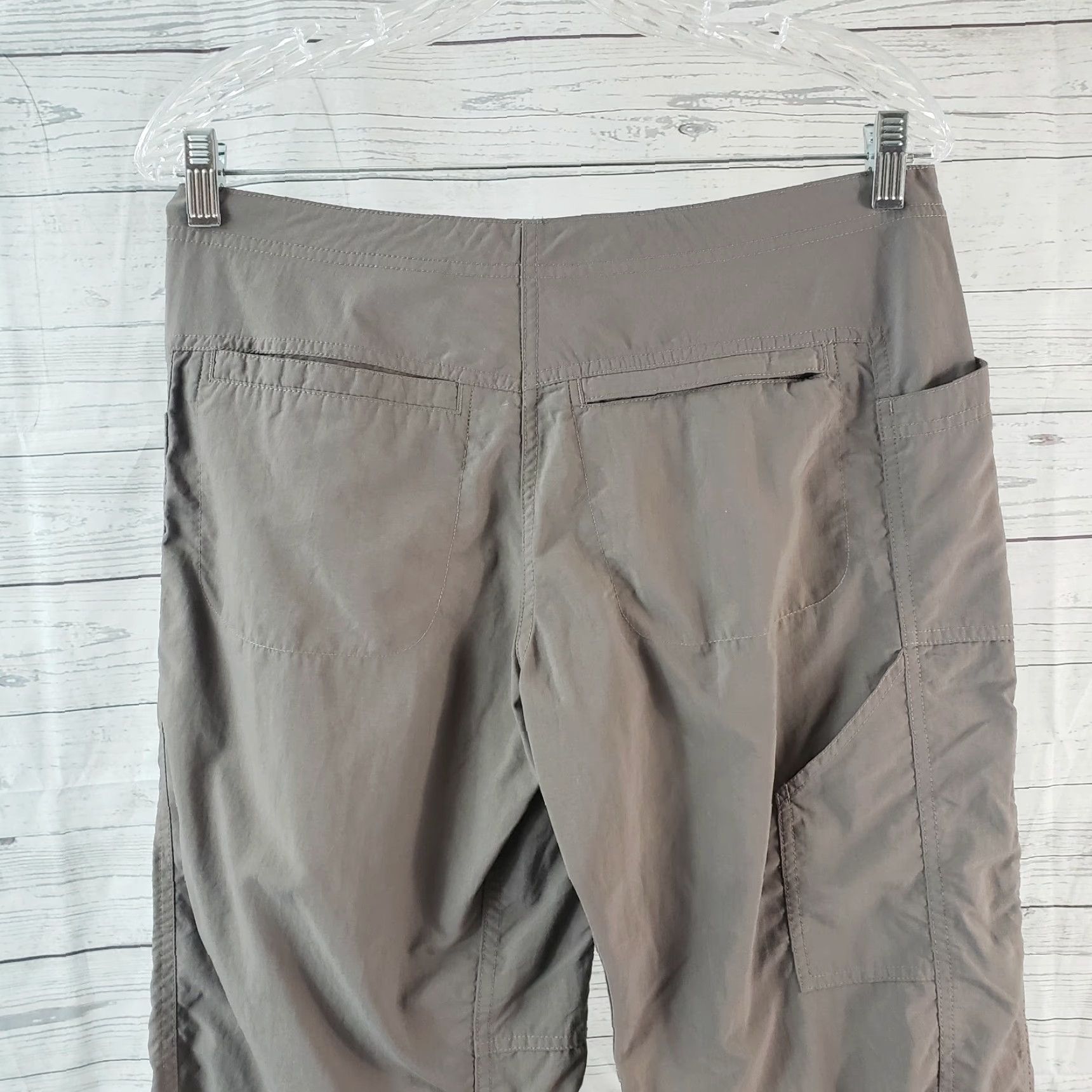 Mountain Hardwear Mountain Hardwear Womens Cropped Pants Sz 8 Gray Mid Rise Nylon Shirt Size 30" / US 8 / IT 44 - 4 Thumbnail