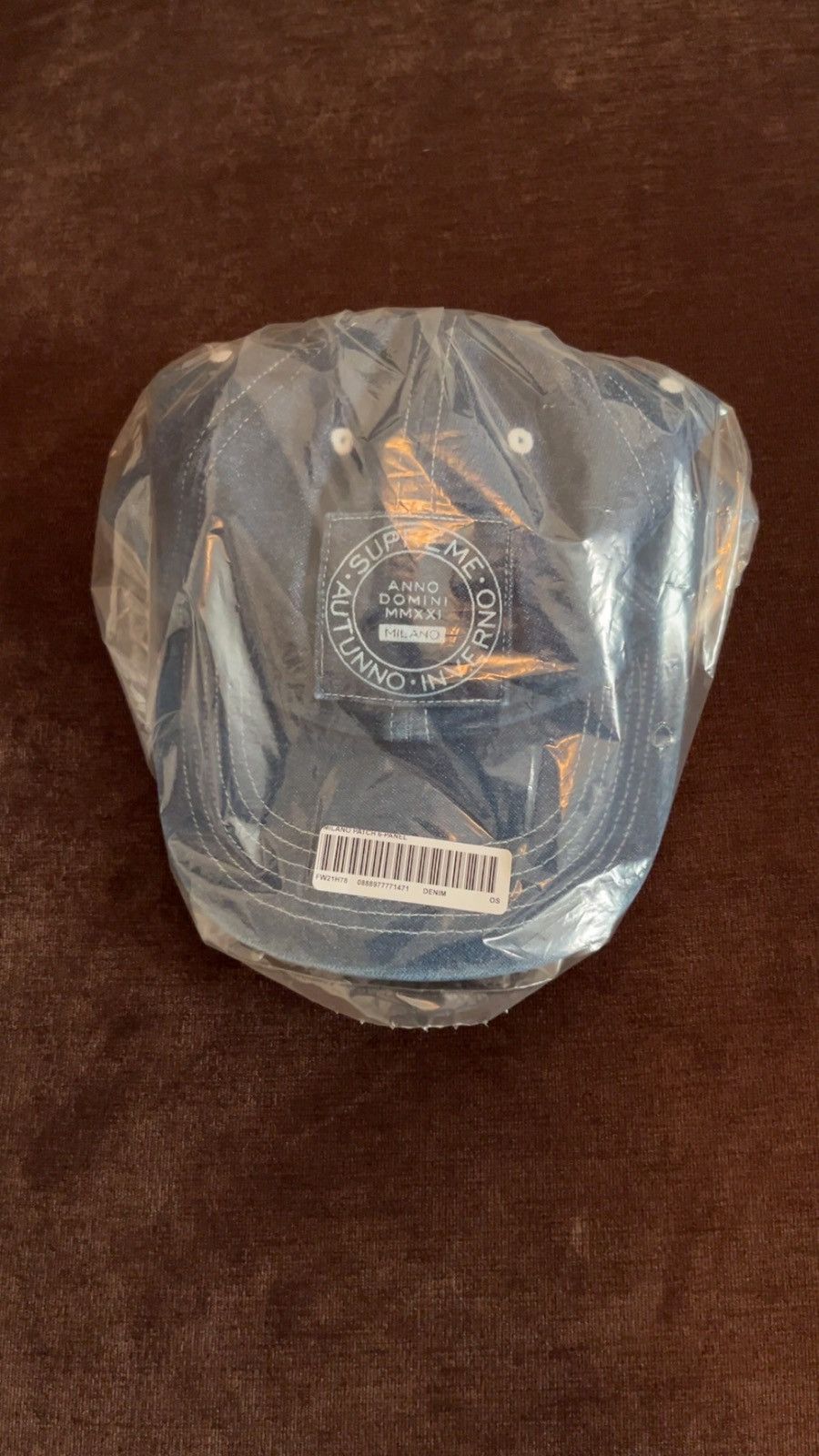 Supreme milano patch 6 panel