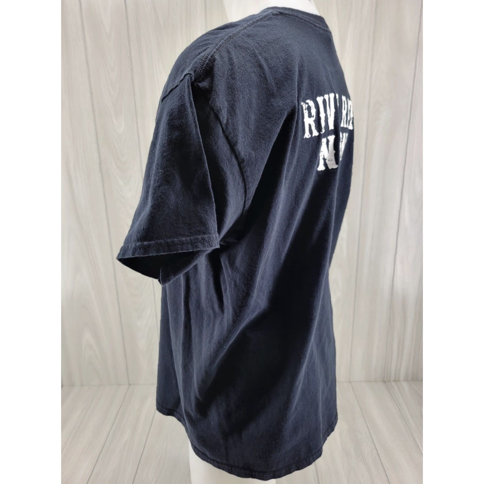 Gildan Tommy Crowder Band River Rat Nation Shirt Men's XL Black T-Shirt Short Sleeve Gildan Regular Fit Size US XL / EU 56 / 4 - 6 Thumbnail