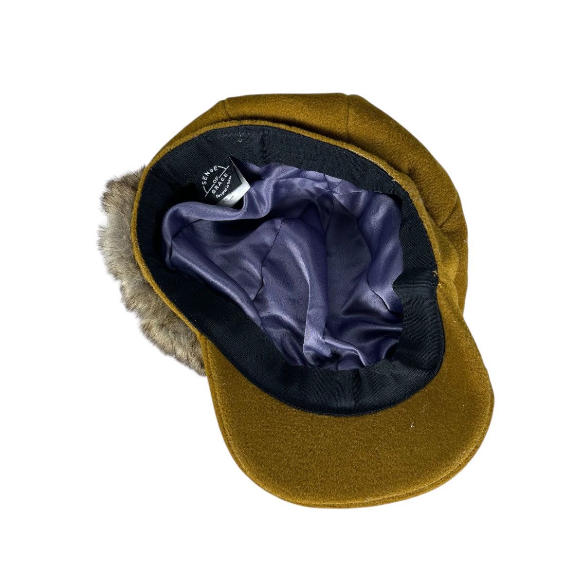 SSENSE SENSE OF GRACE TOKYO CHURA CASQUETTE HAT Size ONE SIZE - 6 Thumbnail