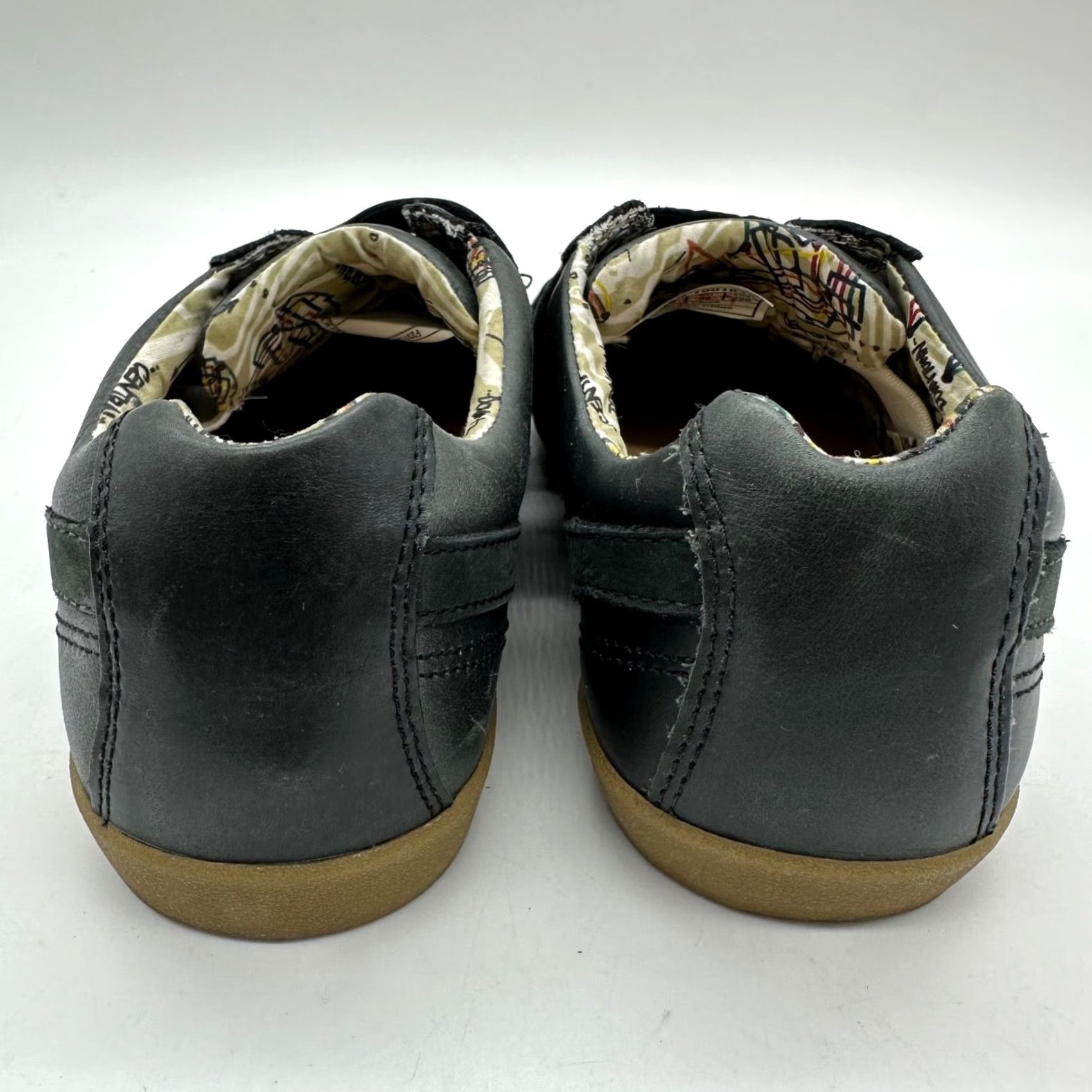 Ugg UGG Landry Black Leather Sneakers Women's Size 5 Hook & Loop Closure Sneakers Size US 5 / IT 35 - 3 Thumbnail