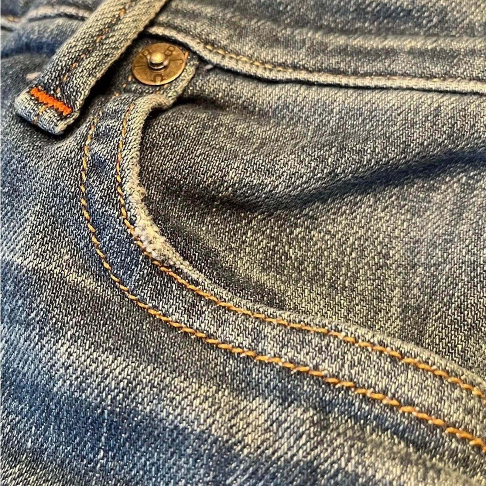 True Religion True Religion Y2K Cora Mid Rise Straight leg jeans, size 27 Size 27" / US 4 / IT 40 - 10 Thumbnail