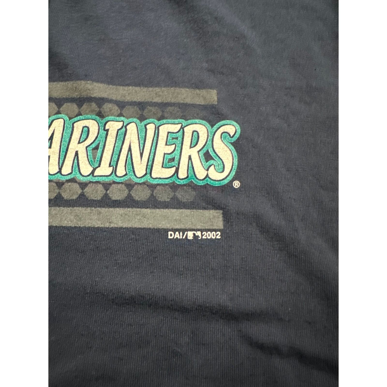 MLB × Vintage Vintage Seattle Mariners 2002 MLB T Shirt XL True Fan Size US XL / EU 56 / 4 - 4 Thumbnail