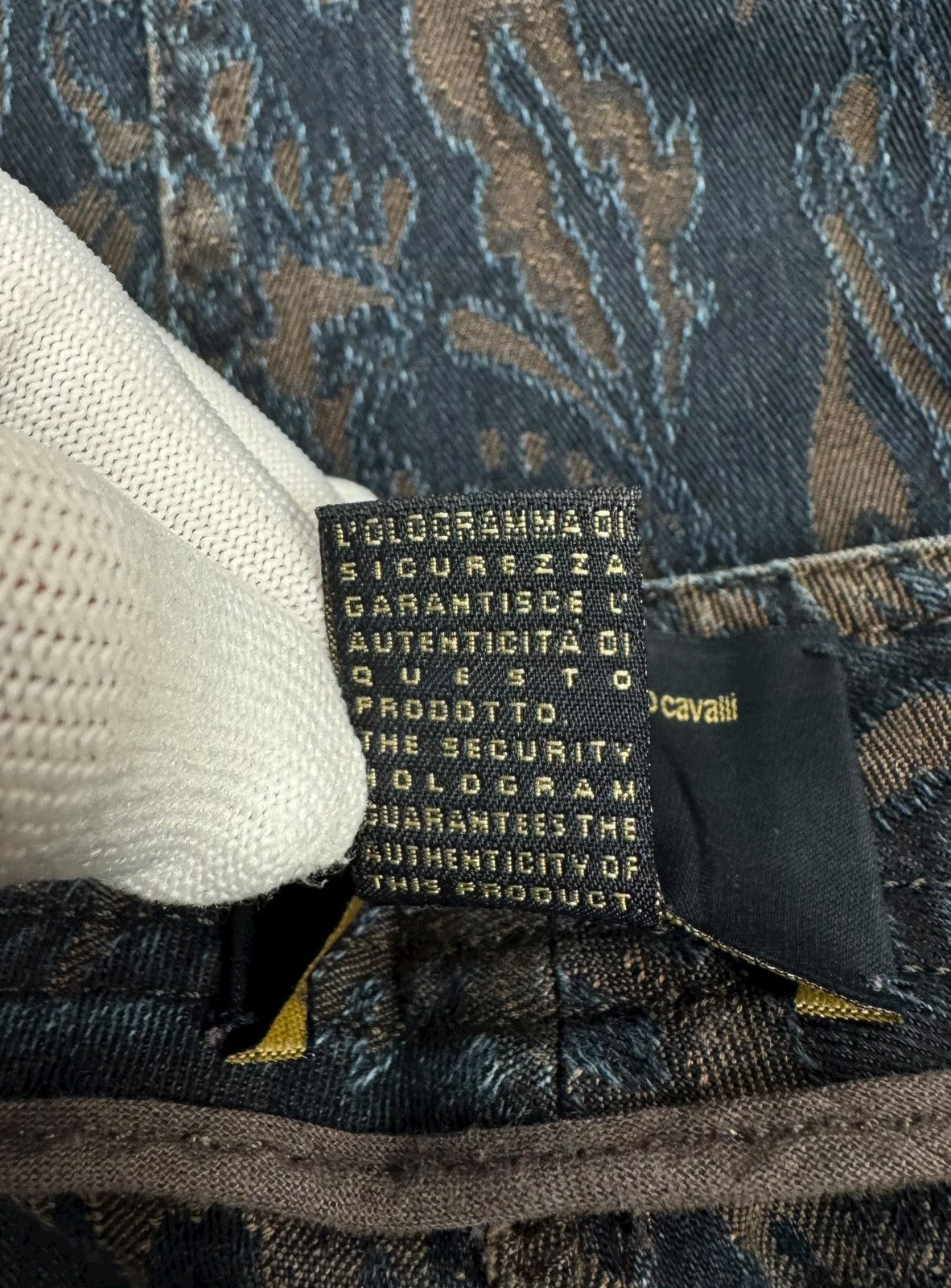 Cavalli Class Class Roberto Cavalli Embroidery Jeans Printed Slim size M Size 28" / US 6 / IT 42 - 13 Thumbnail