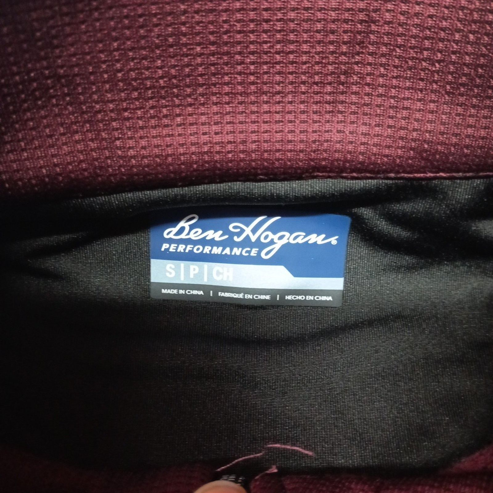 Other Ben Hogan Men's S 34/36 Burgundy 1/4 Zip Golf Sweater Size US S / EU 44-46 / 1 - 5 Thumbnail