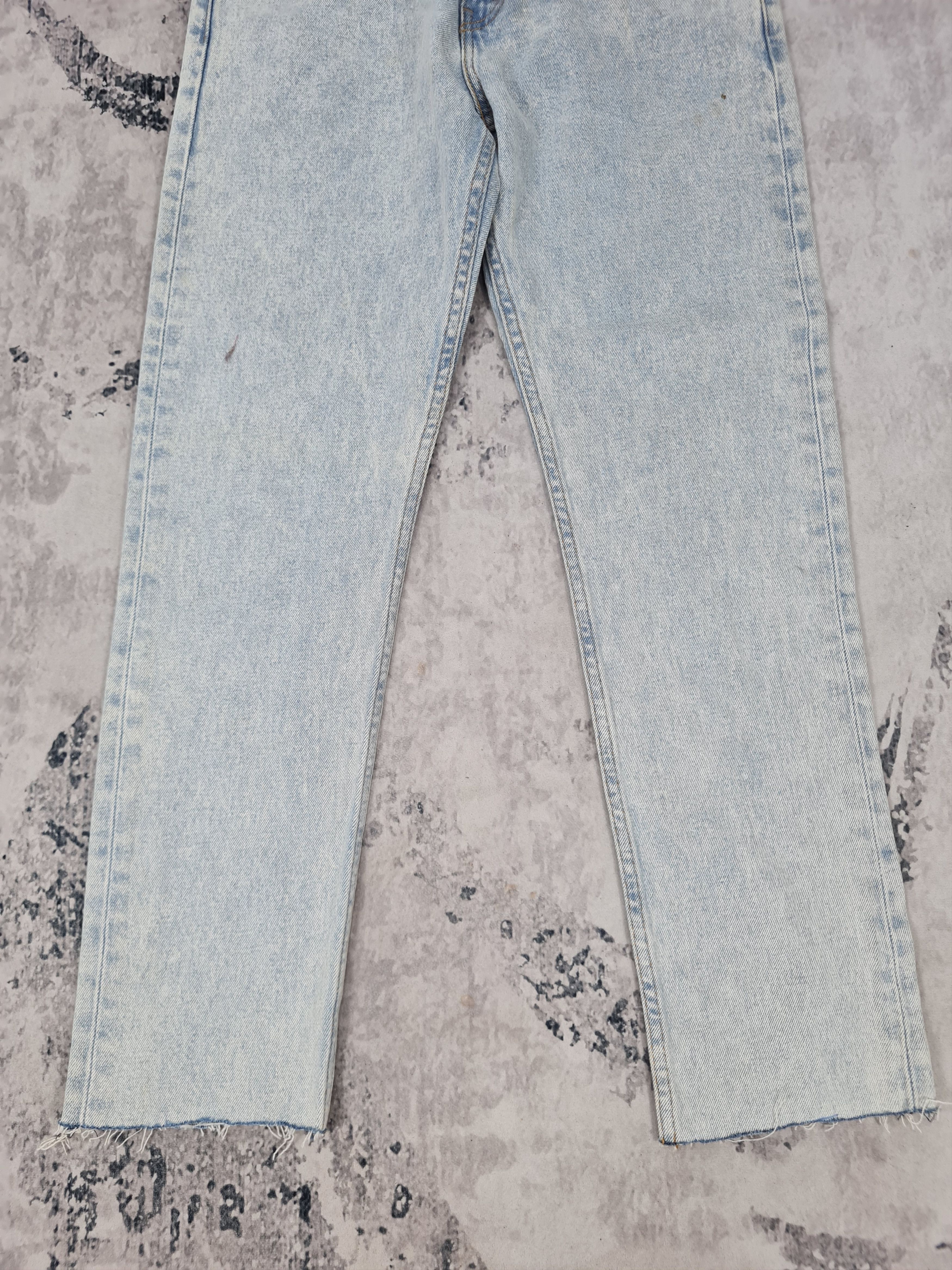 Levi's LEVIS 512 Faded Cropped Slim Fit Jeans L0353 Size 31X28.5 Size US 31 - 3 Thumbnail