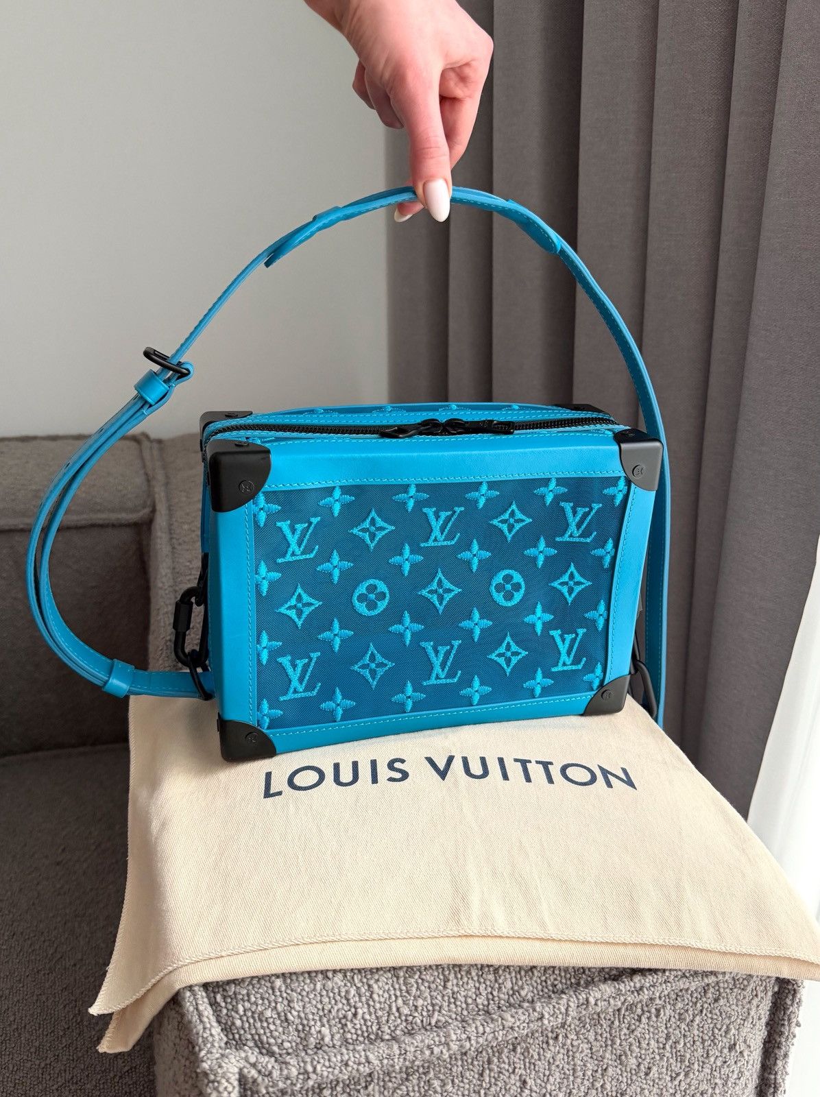 Louis Vuitton LOUIS VUITTON Soft Trunk Monogram Mesh Shoulder Bag Size ONE SIZE - 1 Thumbnail