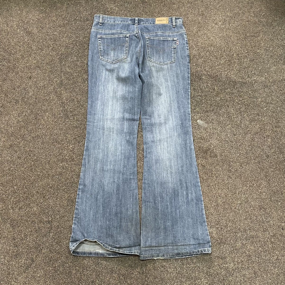 Vintage vintage pants bootcut jeans multi Y2K flared fade Size 36" / US 14 / IT 50 - 3 Thumbnail