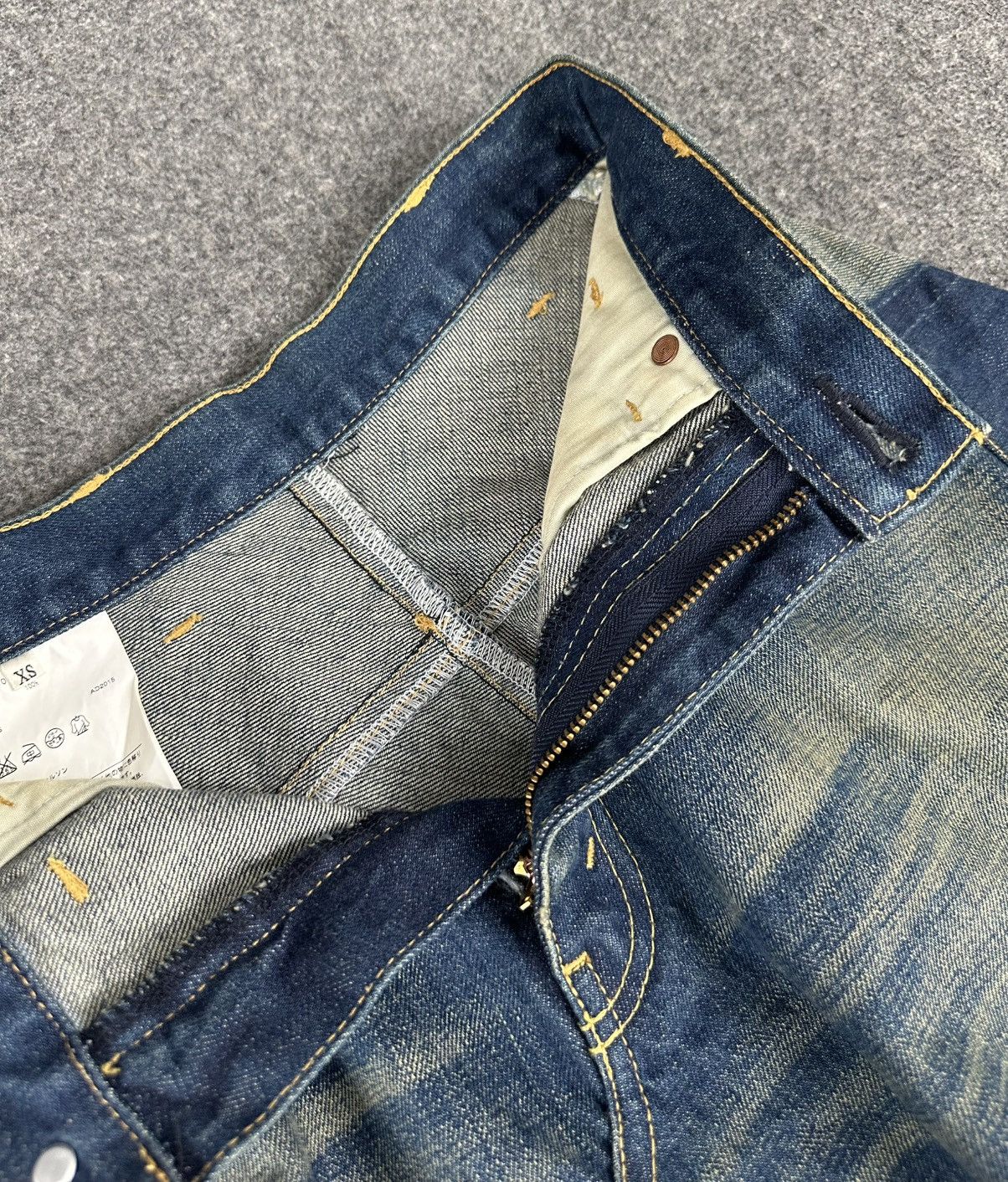 Junya Watanabe Junya - Watanabe CDG AD2015 Reconstructed Patch Denim Skirt Size 26" / US 2 / IT 38 - 7 Thumbnail