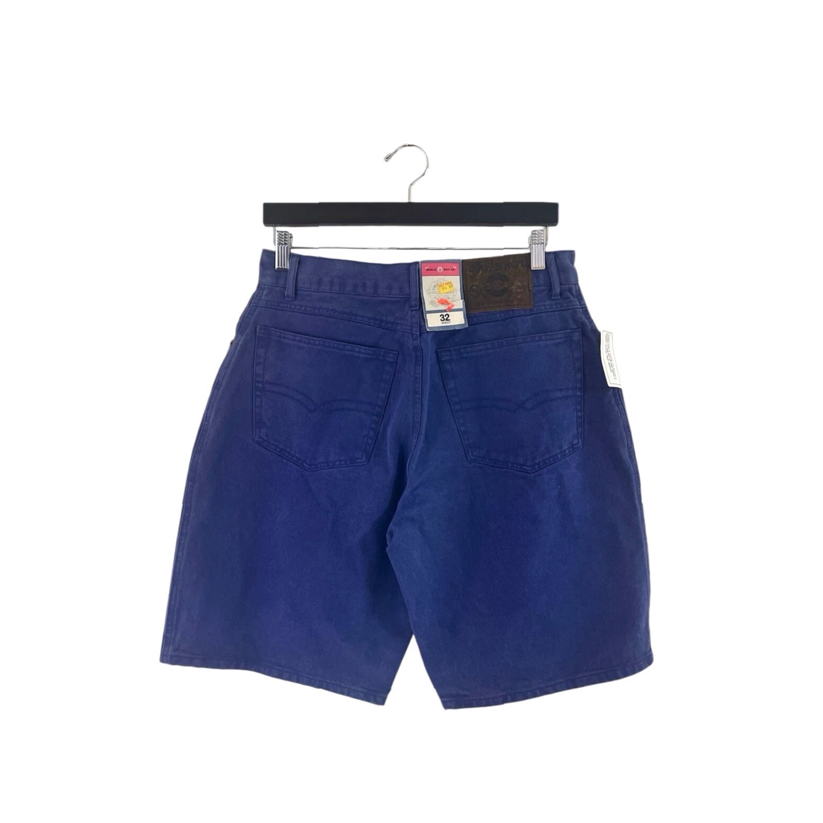 Bugle Boy VINTAGE Bugle Boy Purple Jean Denim Shorts Mens 32 90s Deadstock NWT Denim Cotton 15.5” Waist 32 Rise 12” Inseam 10” 11.5" Leg Opening Mens Size US 32 / EU 48 - 4 Thumbnail