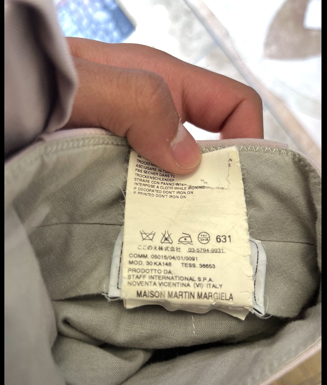 Maison Margiela Maison margiela wool trousers Size US 34 / EU 50 - 4 Thumbnail