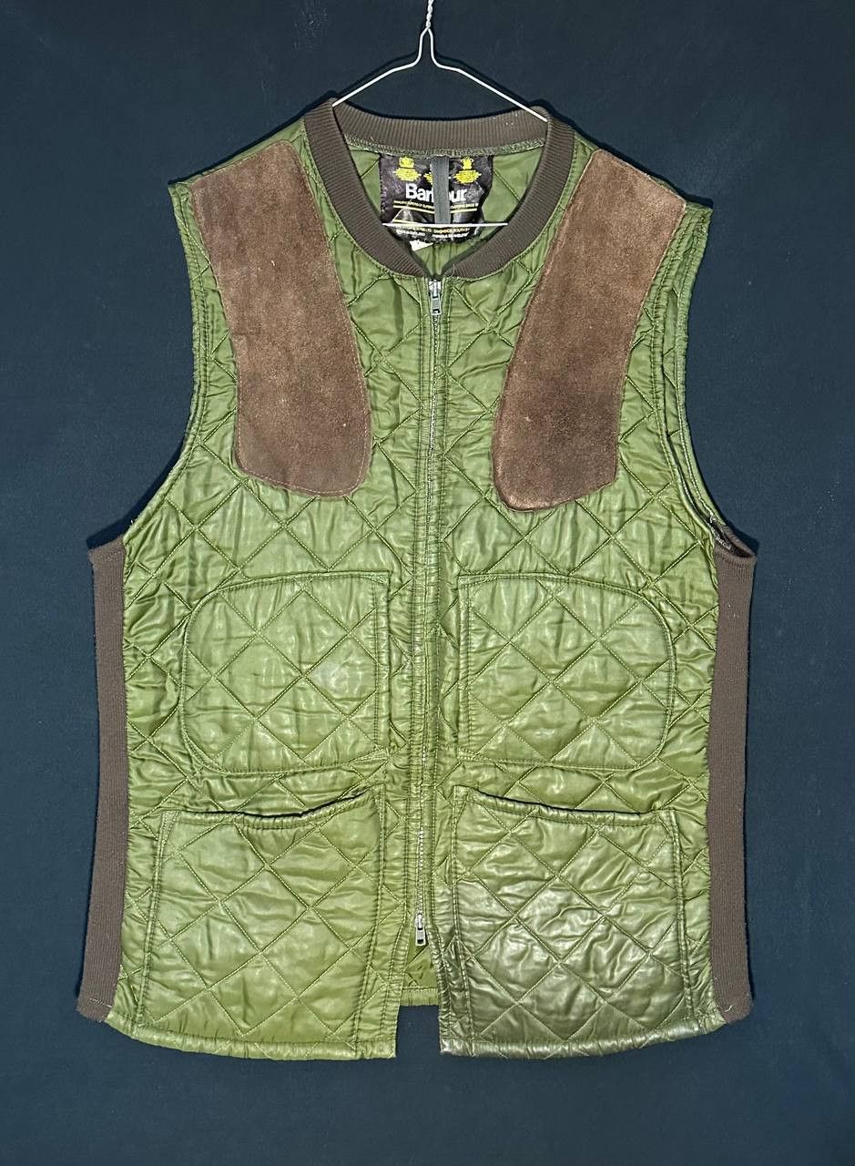 Barbour Barbour Quilted Gilet Vest Hunting Made In England suede Size US M / EU 48-50 / 2 - 1 Thumbnail
