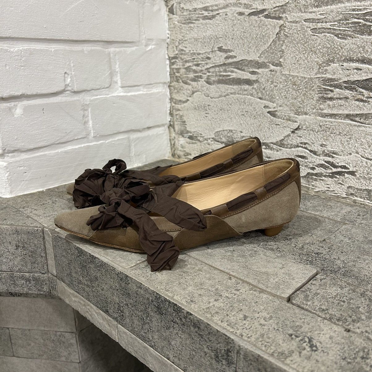 Marithe + Francois Girbaud Rare Marithe Francois Girbaud Ballerina Flats Leather Size US 6 / IT 36 - 1 Thumbnail