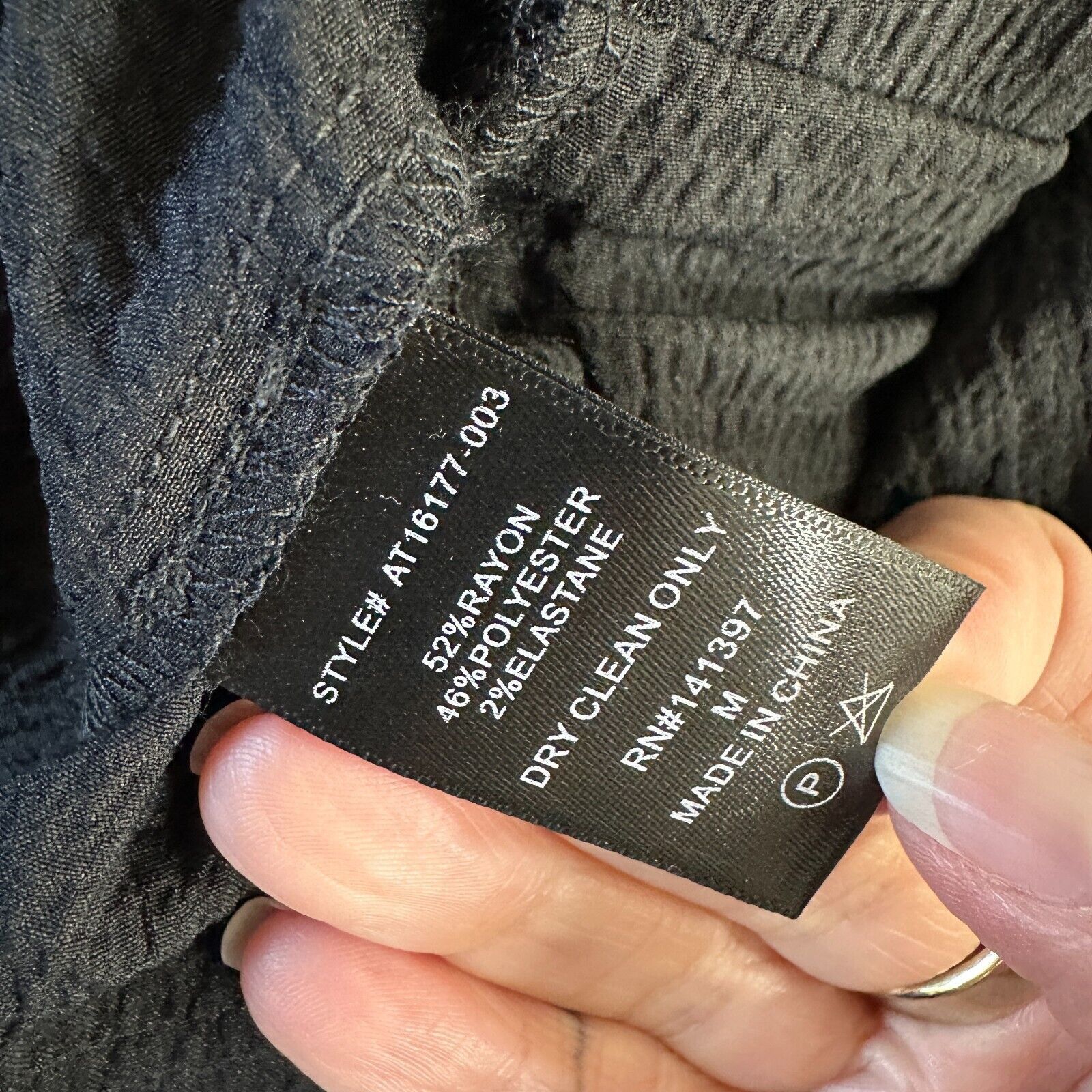ASTR The Label NWT ASTR The Label Black Rib Long Sleeve Peek A Boo Back M Size M / US 6-8 / IT 42-44 - 12 Thumbnail